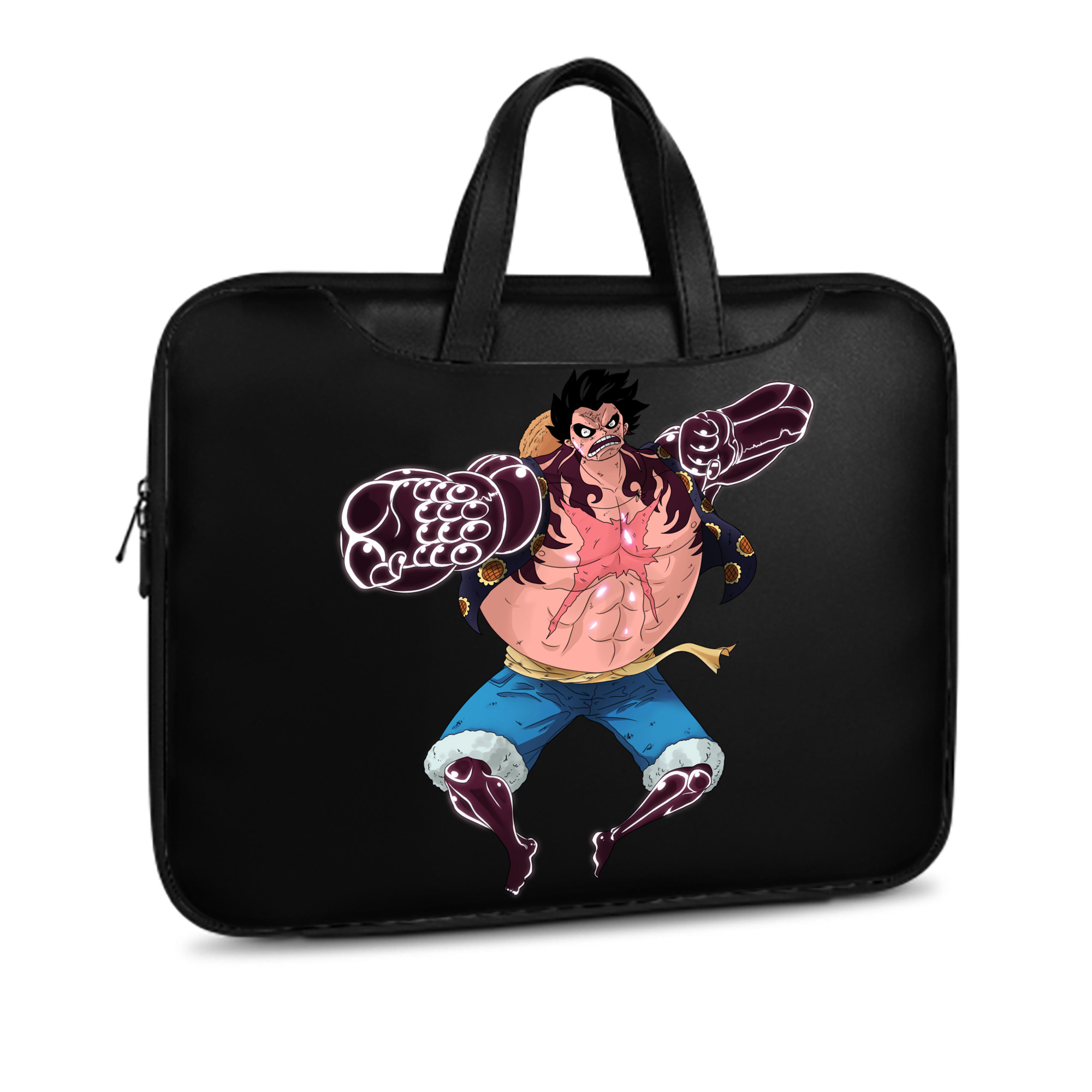 ワンピース モンキー・D・ルフィ ONE PIECE Monkey D. Luffy レザーラップトップバッグ　ノートパソコンケース