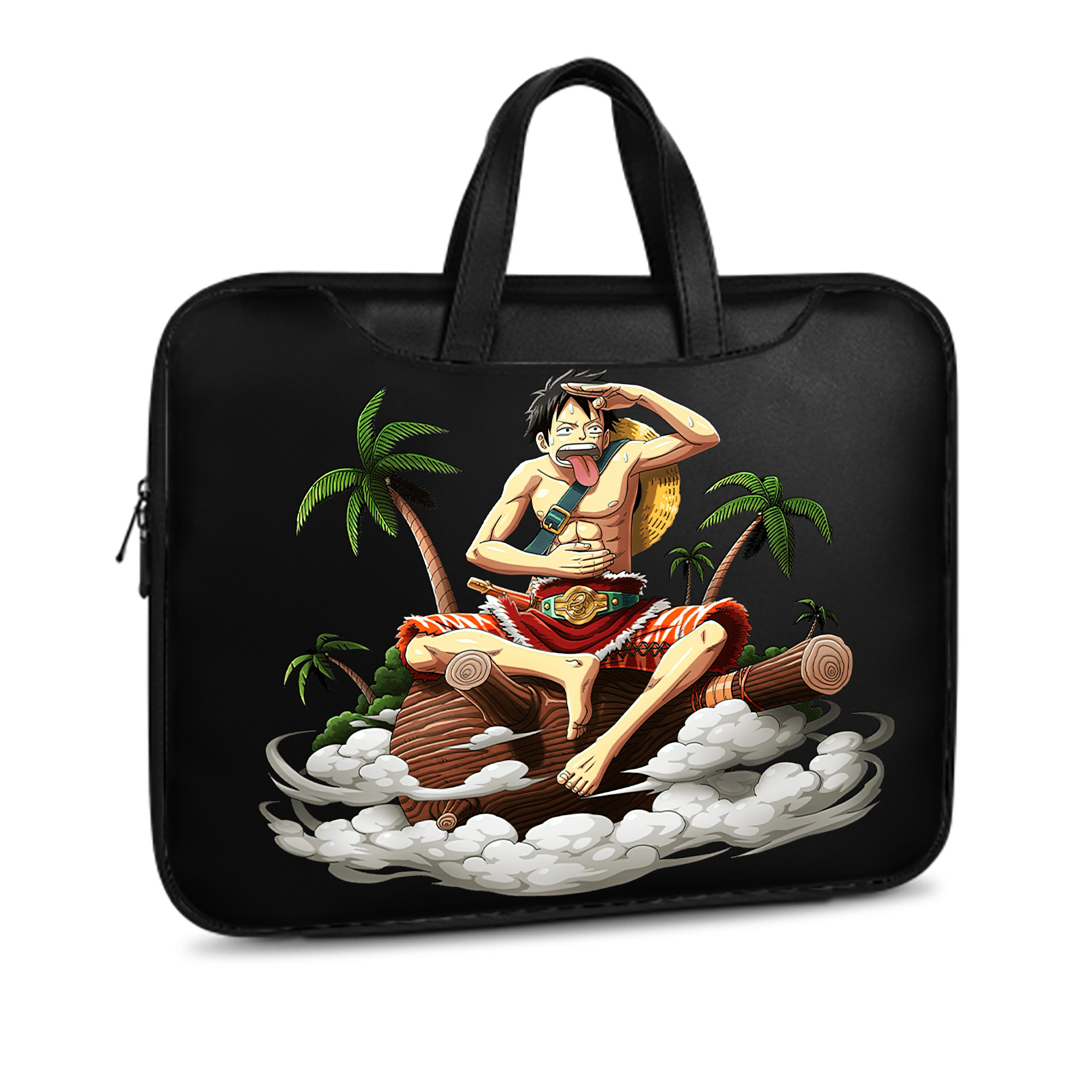 ワンピース モンキー・D・ルフィ ONE PIECE Monkey D. Luffy レザーラップトップバッグ　ノートパソコンケース