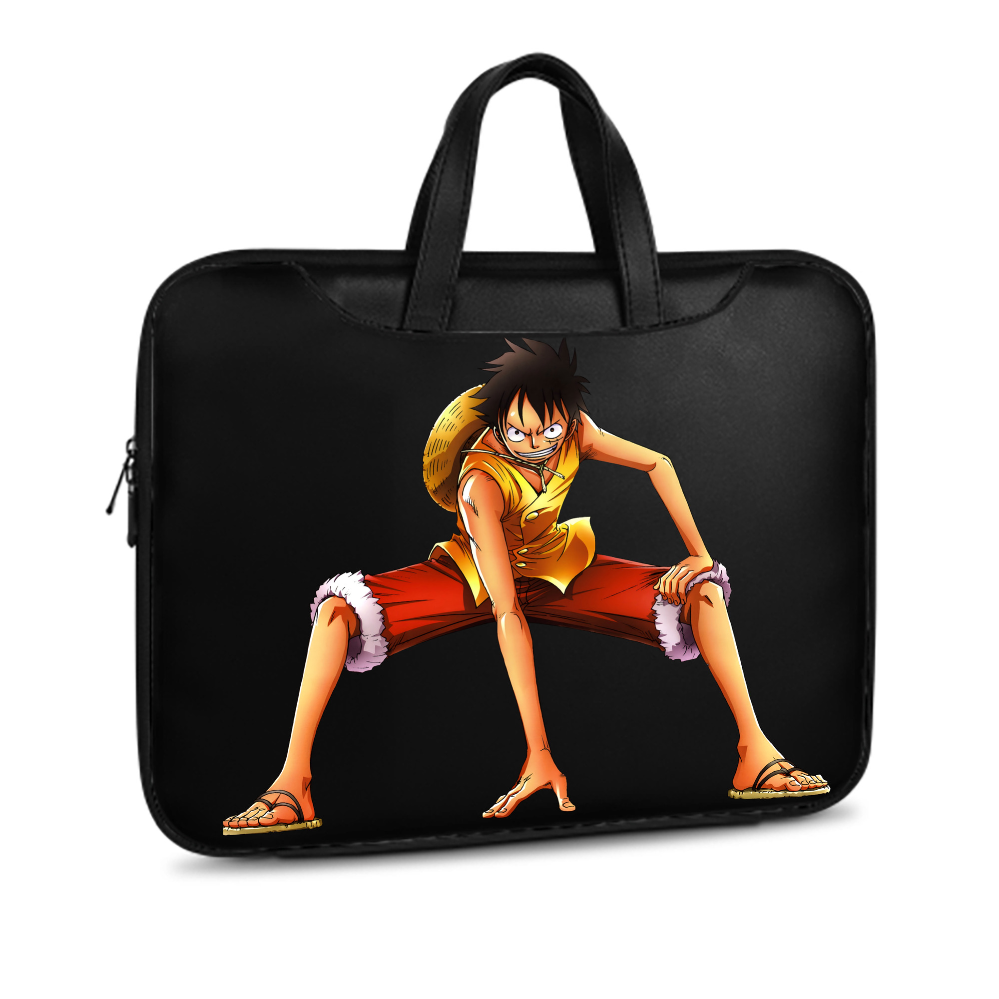 ワンピース モンキー・D・ルフィ ONE PIECE Monkey D. Luffy レザーラップトップバッグ　ノートパソコンケース