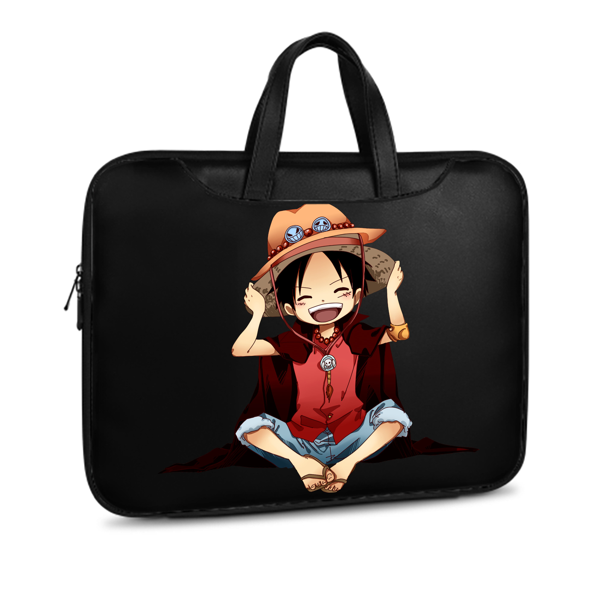 ワンピース モンキー・D・ルフィ ONE PIECE Monkey D. Luffy レザーラップトップバッグ　ノートパソコンケース