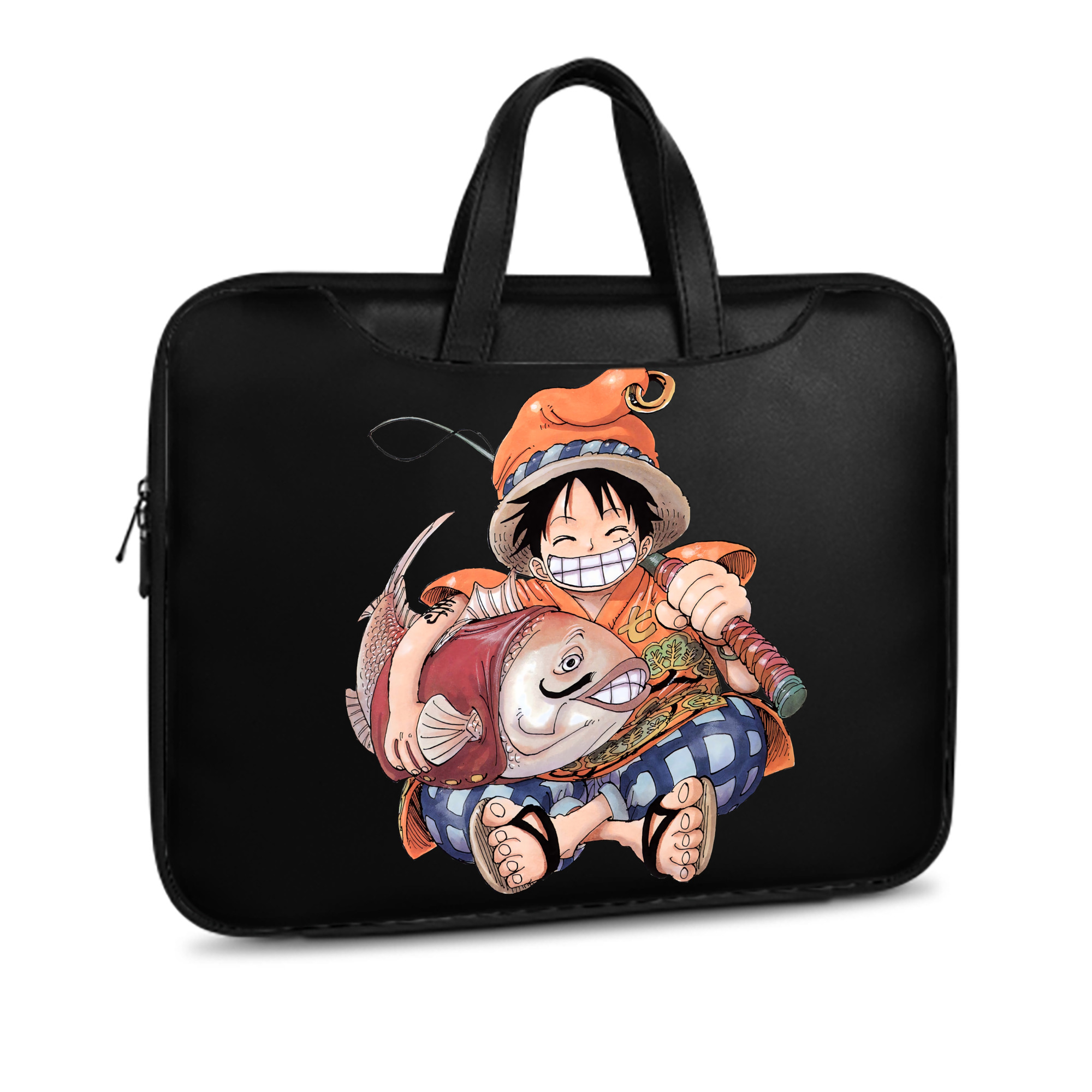 ワンピース モンキー・D・ルフィ ONE PIECE Monkey D. Luffy レザーラップトップバッグ　ノートパソコンケース