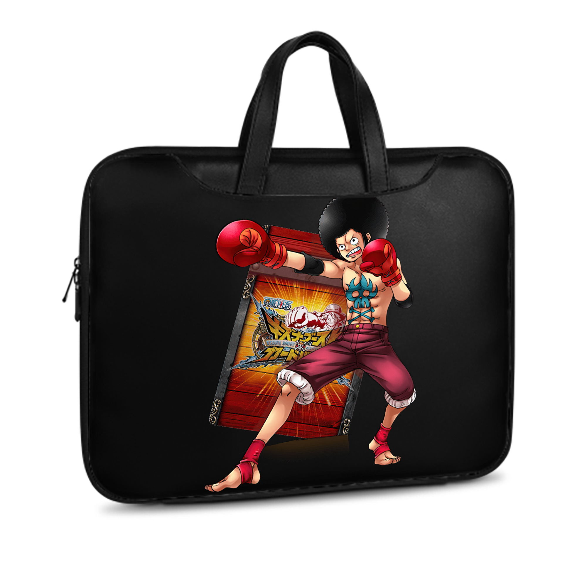 ワンピース モンキー・D・ルフィ ONE PIECE Monkey D. Luffy レザーラップトップバッグ　ノートパソコンケース