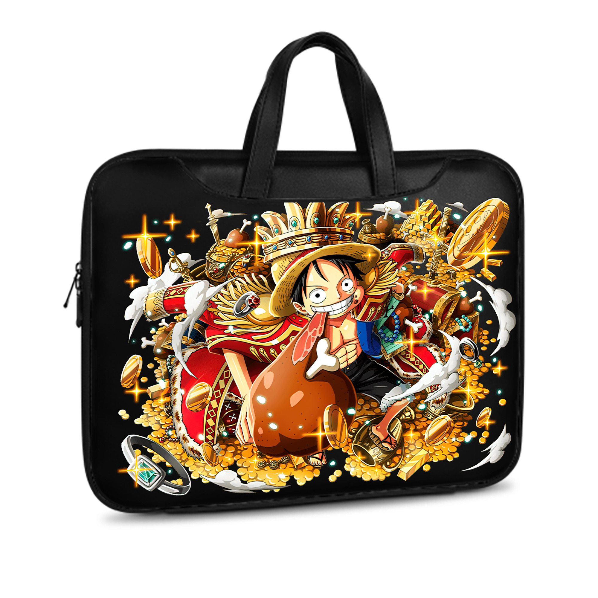 ワンピース モンキー・D・ルフィ ONE PIECE Monkey D. Luffy レザーラップトップバッグ　ノートパソコンケース