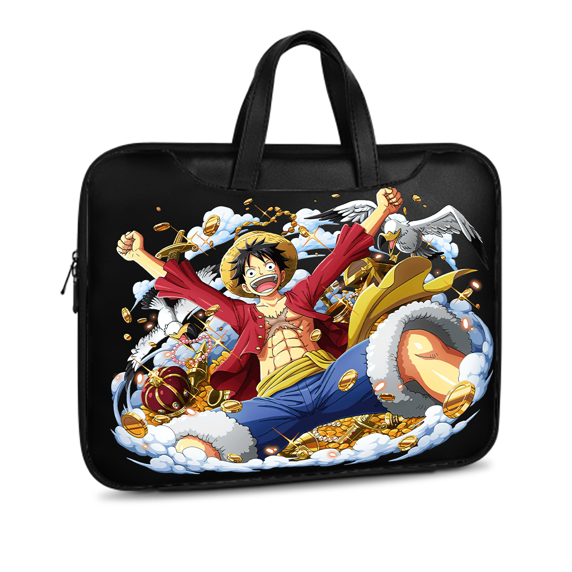ワンピース モンキー・D・ルフィ ONE PIECE Monkey D. Luffy レザーラップトップバッグ　ノートパソコンケース