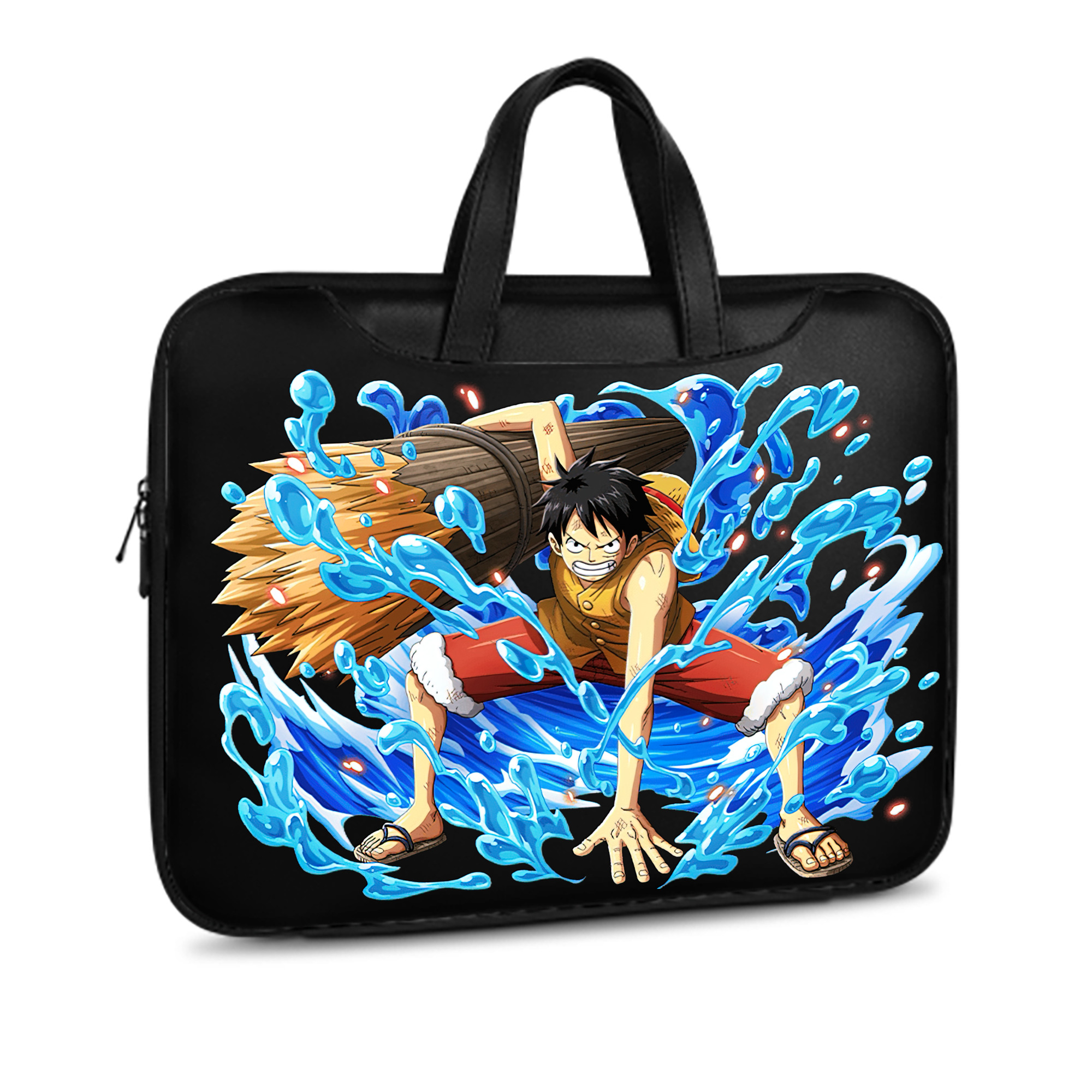 ワンピース モンキー・D・ルフィ ONE PIECE Monkey D. Luffy レザーラップトップバッグ　ノートパソコンケース