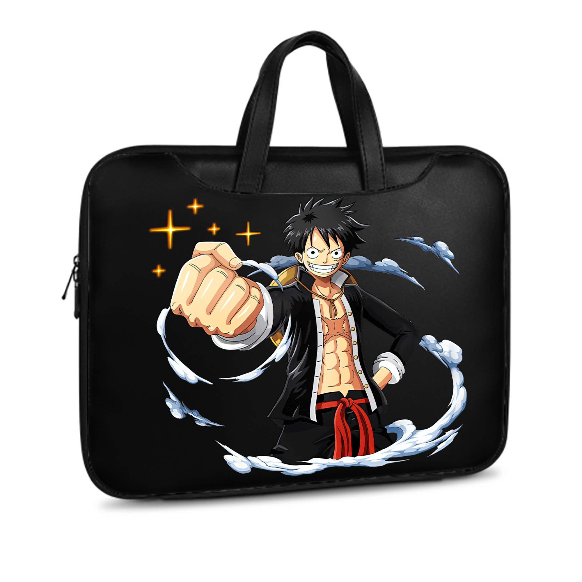 ワンピース モンキー・D・ルフィ ONE PIECE Monkey D. Luffy レザーラップトップバッグ　ノートパソコンケース