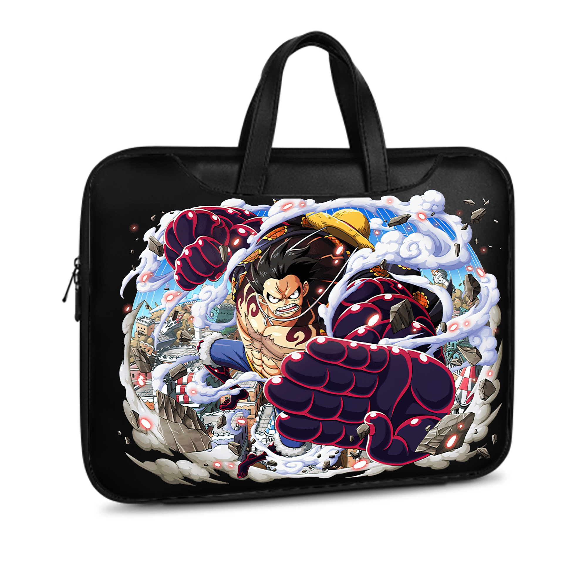 ワンピース モンキー・D・ルフィ ONE PIECE Monkey D. Luffy レザーラップトップバッグ　ノートパソコンケース
