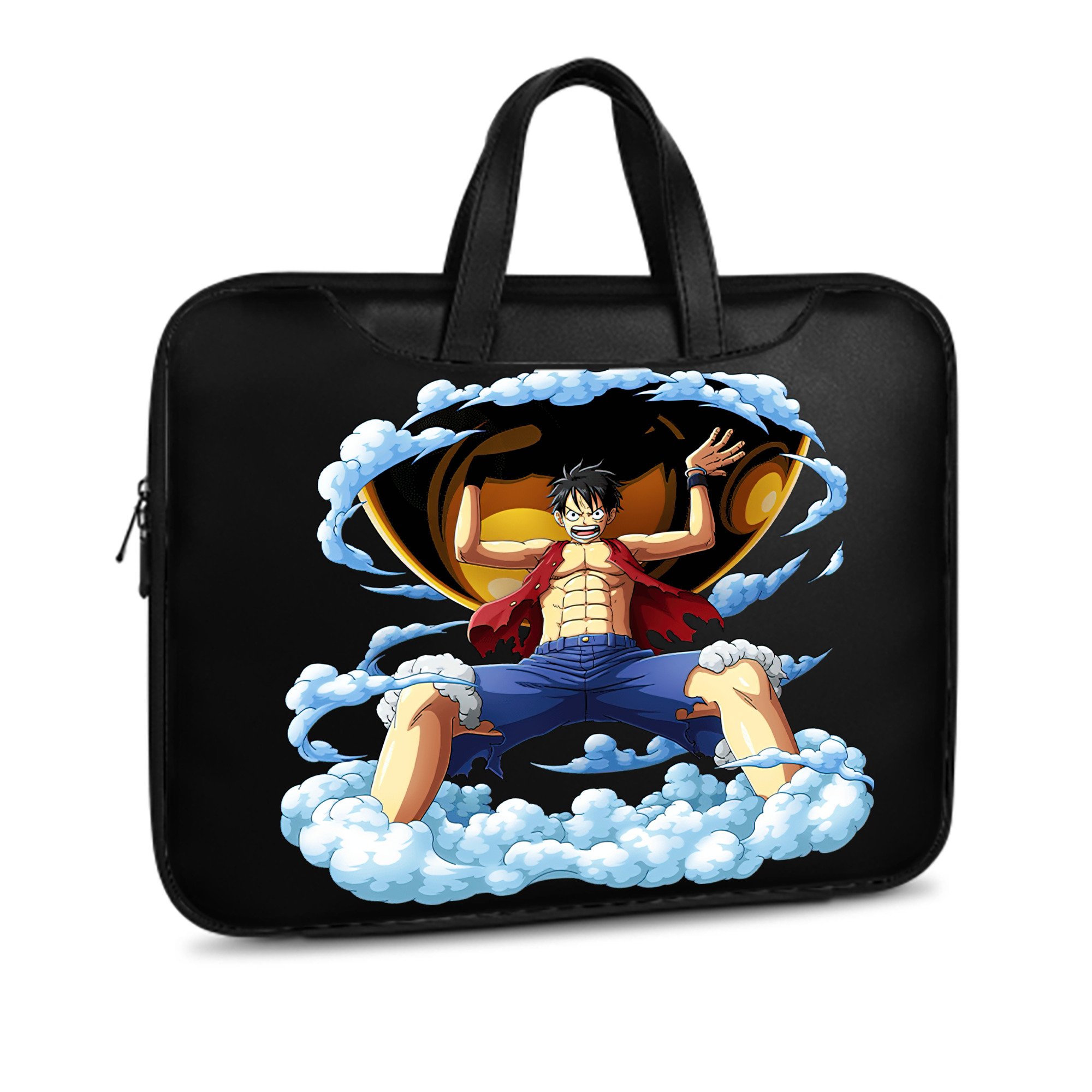 ワンピース モンキー・D・ルフィ ONE PIECE Monkey D. Luffy レザーラップトップバッグ　ノートパソコンケース