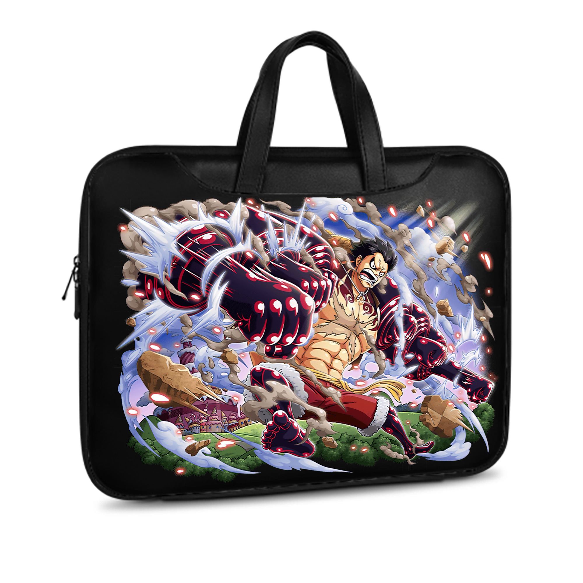 ワンピース モンキー・D・ルフィ ONE PIECE Monkey D. Luffy レザーラップトップバッグ　ノートパソコンケース