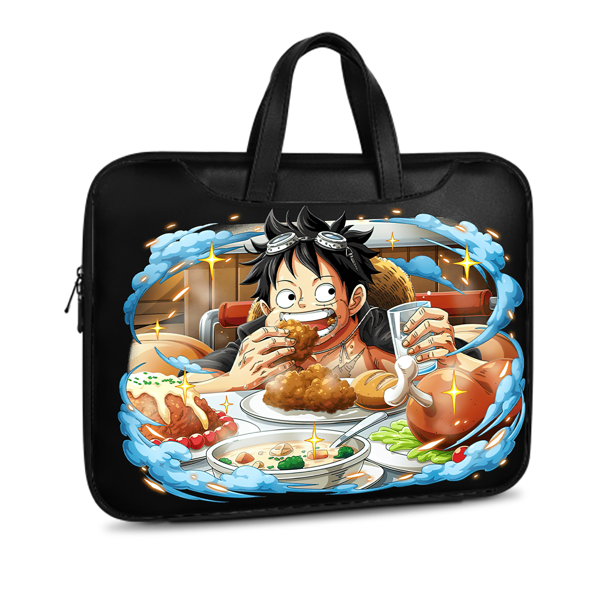 ワンピース モンキー・D・ルフィ ONE PIECE Monkey D. Luffy レザーラップトップバッグ　ノートパソコンケース