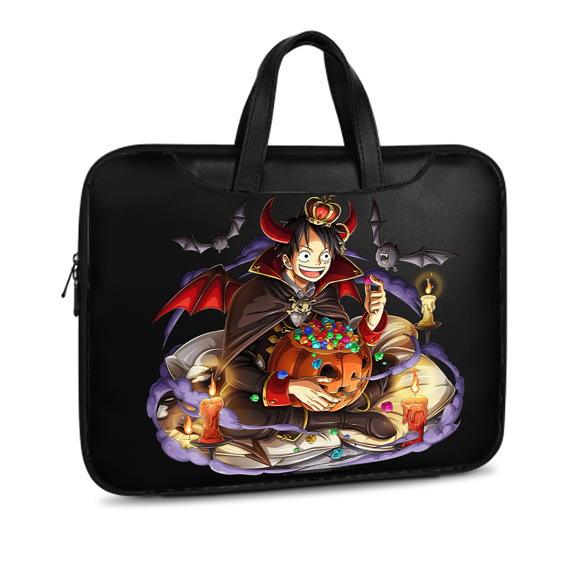 ワンピース モンキー・D・ルフィ ONE PIECE Monkey D. Luffy レザーラップトップバッグ　ノートパソコンケース