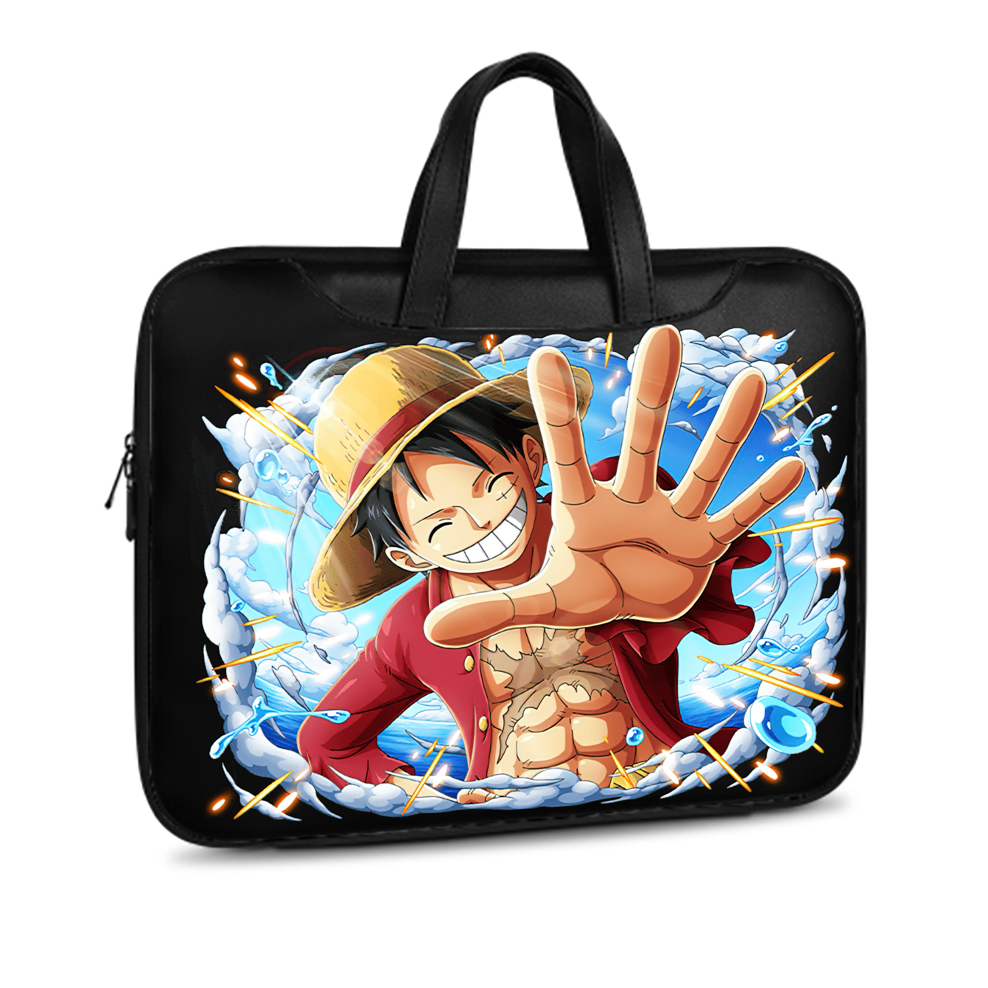 ワンピース モンキー・D・ルフィ ONE PIECE Monkey D. Luffy レザーラップトップバッグ　ノートパソコンケース
