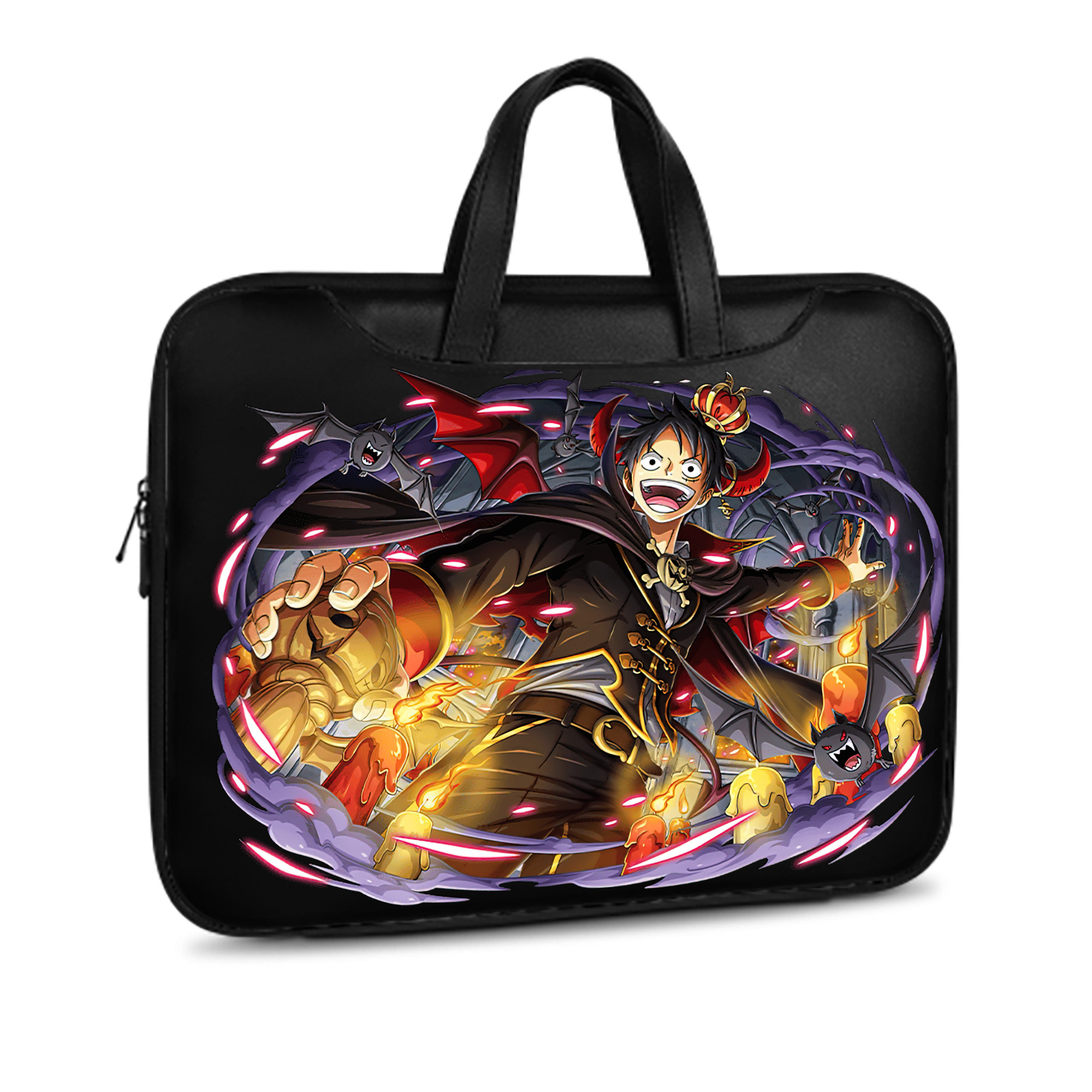 ワンピース モンキー・D・ルフィ ONE PIECE Monkey D. Luffy レザーラップトップバッグ　ノートパソコンケース