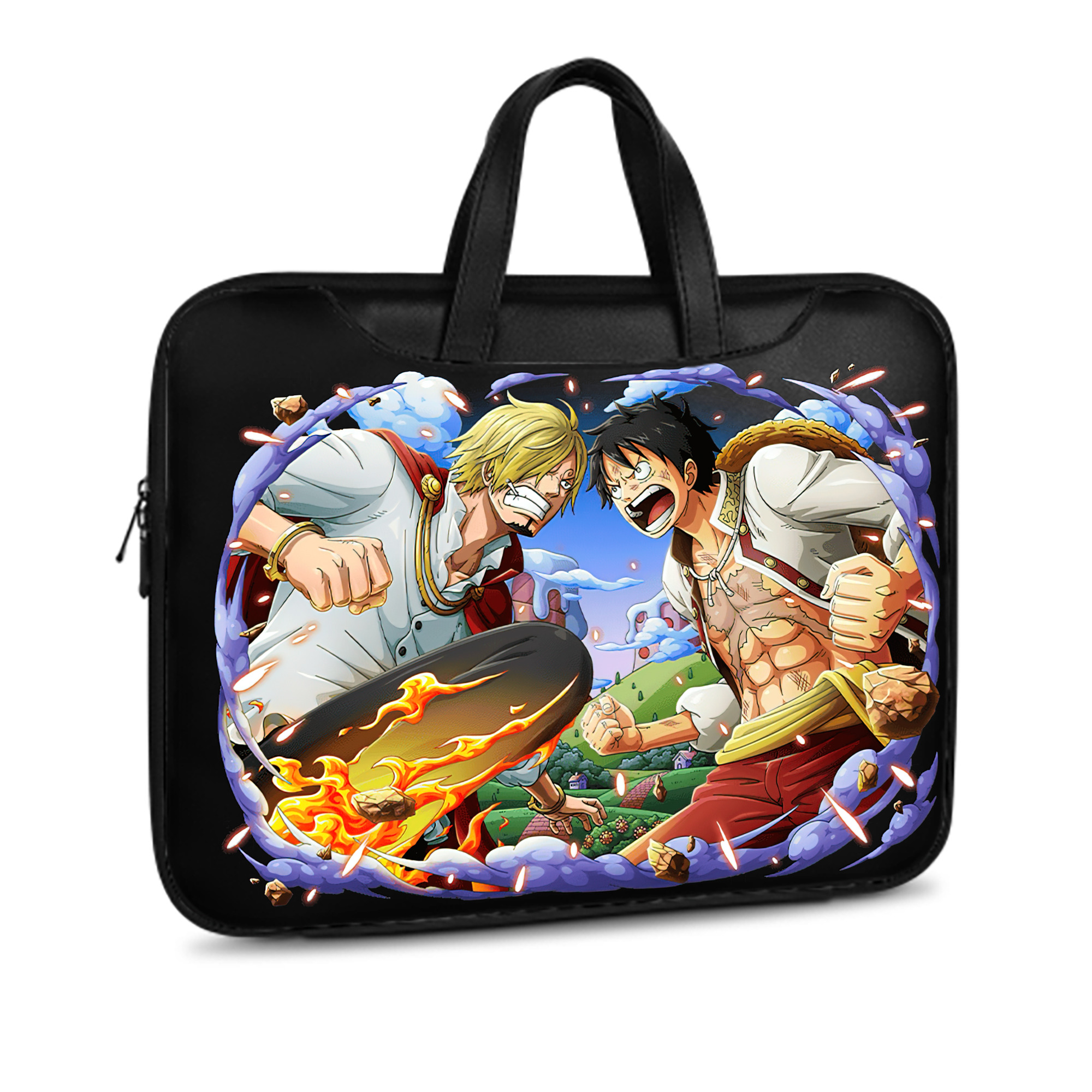 ワンピース モンキー・D・ルフィ ONE PIECE Monkey D. Luffy レザーラップトップバッグ　ノートパソコンケース