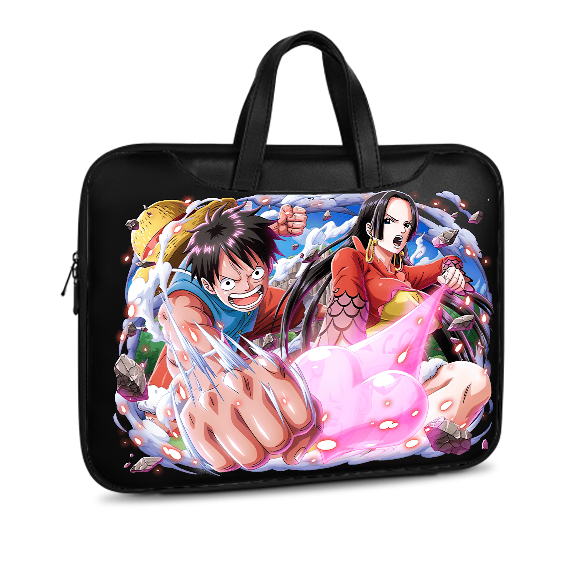 ワンピース モンキー・D・ルフィ ONE PIECE Monkey D. Luffy レザーラップトップバッグ　ノートパソコンケース