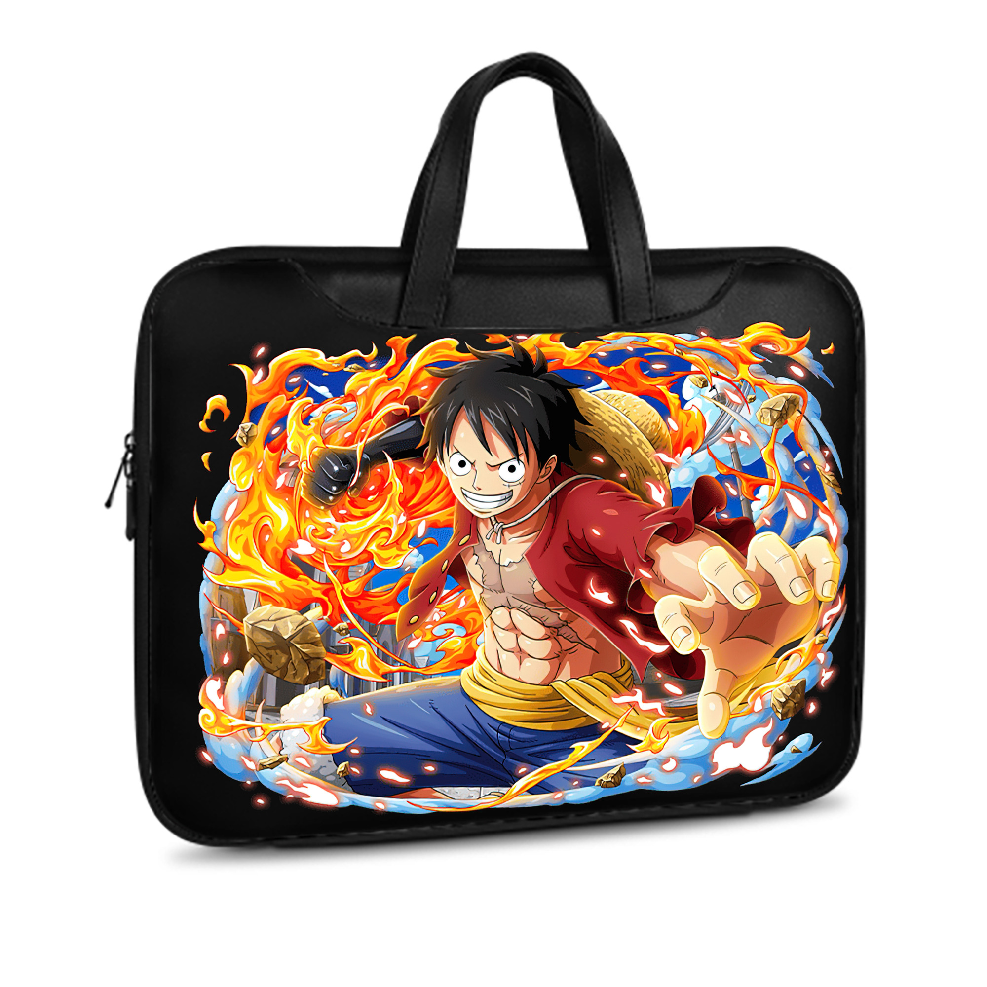 ワンピース モンキー・D・ルフィ ONE PIECE Monkey D. Luffy レザーラップトップバッグ　ノートパソコンケース