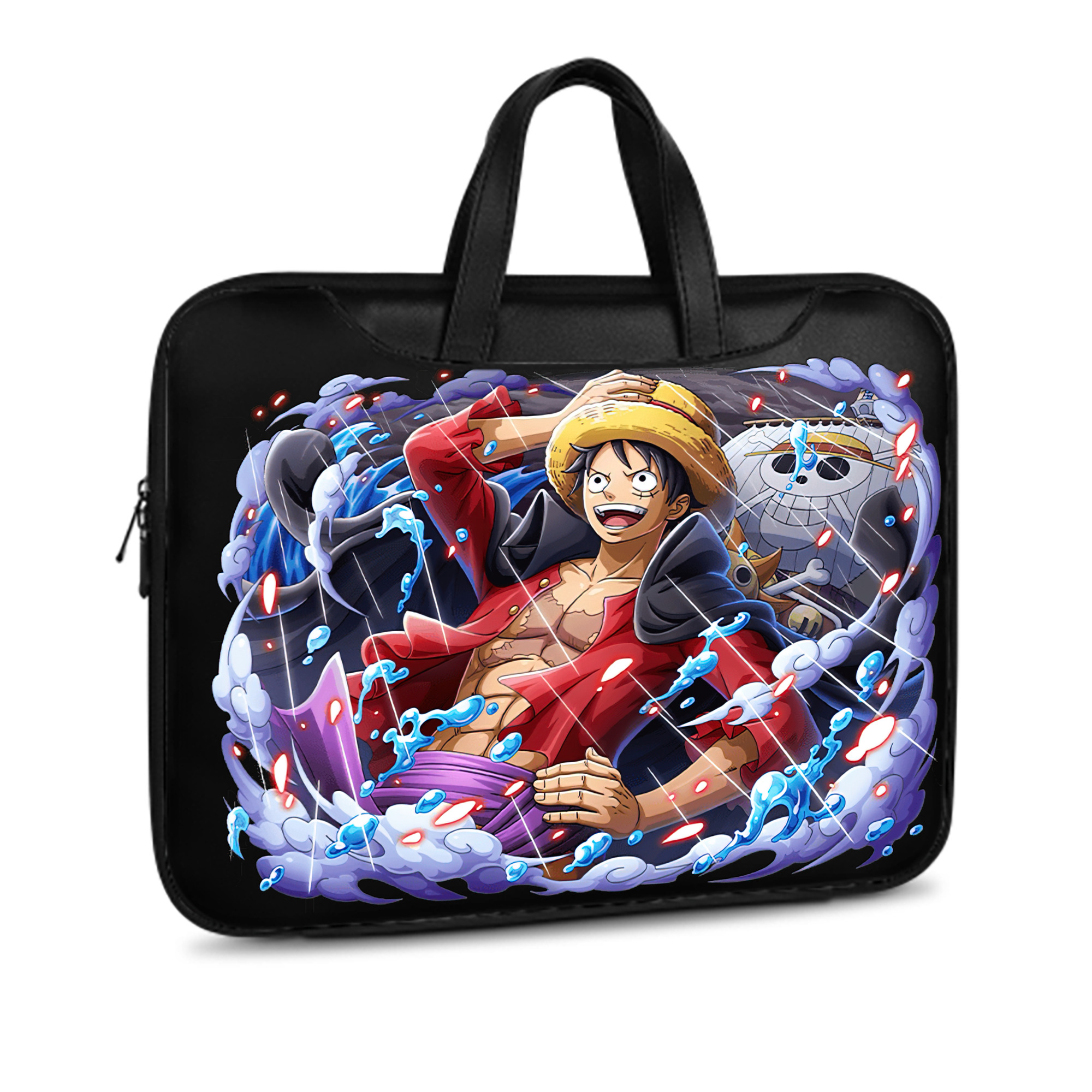 ワンピース モンキー・D・ルフィ ONE PIECE Monkey D. Luffy レザーラップトップバッグ　ノートパソコンケース