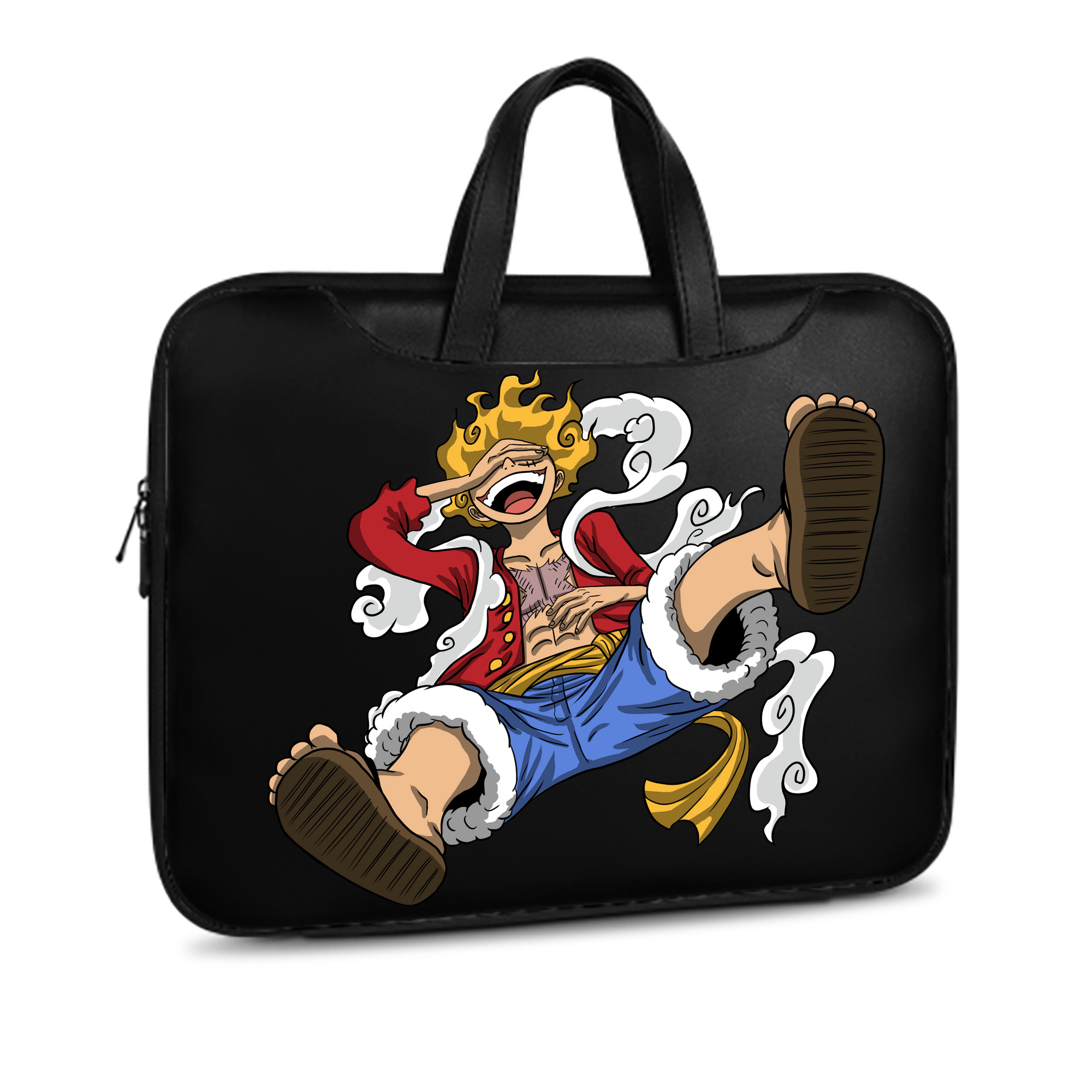 ワンピース モンキー・D・ルフィ ONE PIECE Monkey D. Luffy レザーラップトップバッグ　ノートパソコンケース