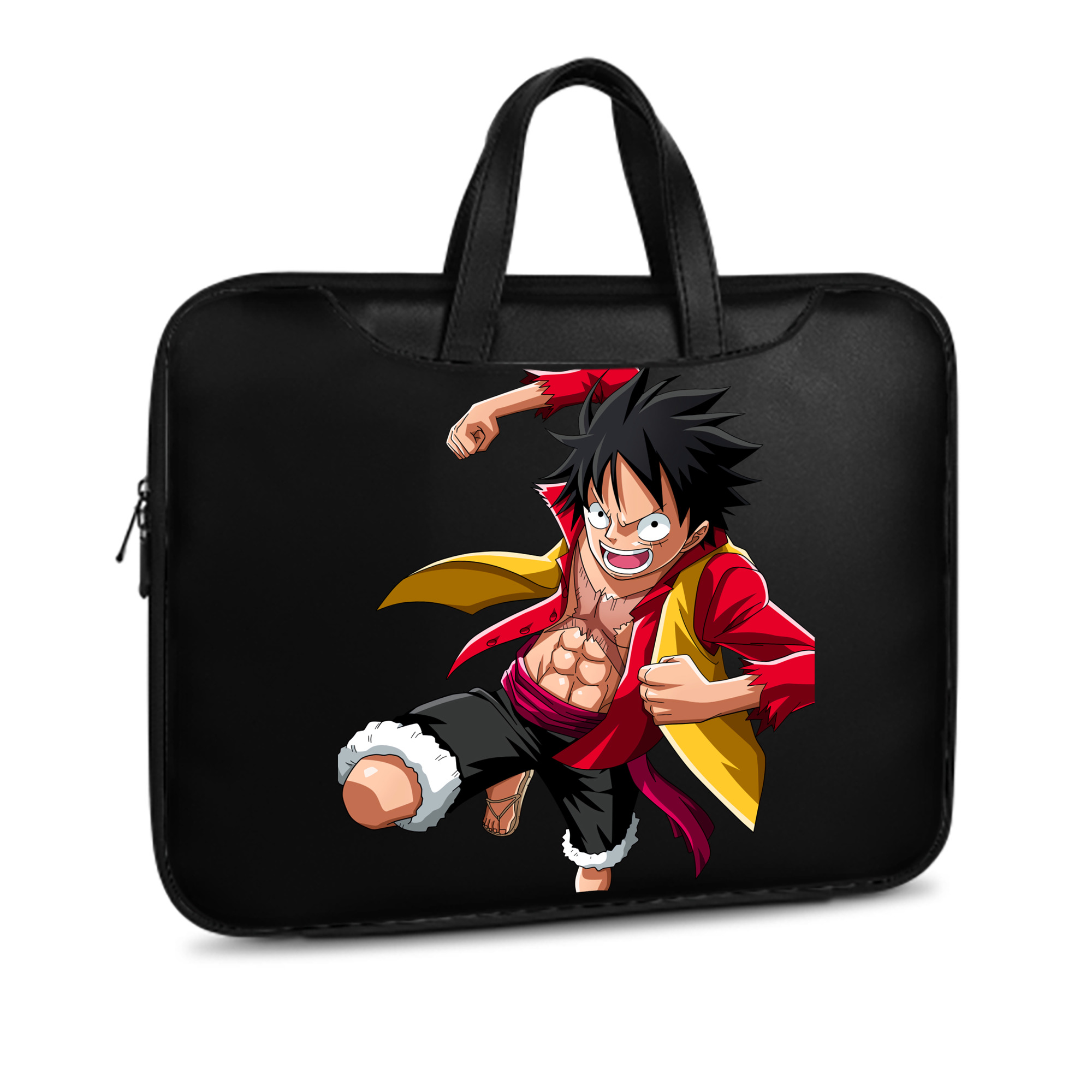 ワンピース モンキー・D・ルフィ ONE PIECE Monkey D. Luffy レザーラップトップバッグ　ノートパソコンケース