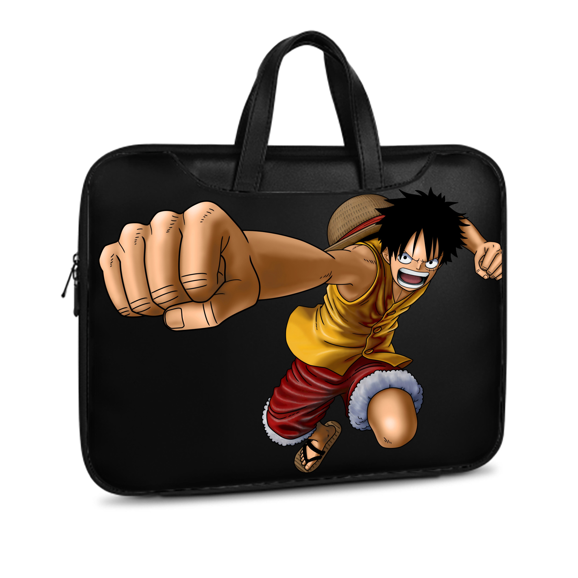 ワンピース モンキー・D・ルフィ ONE PIECE Monkey D. Luffy レザーラップトップバッグ　ノートパソコンケース
