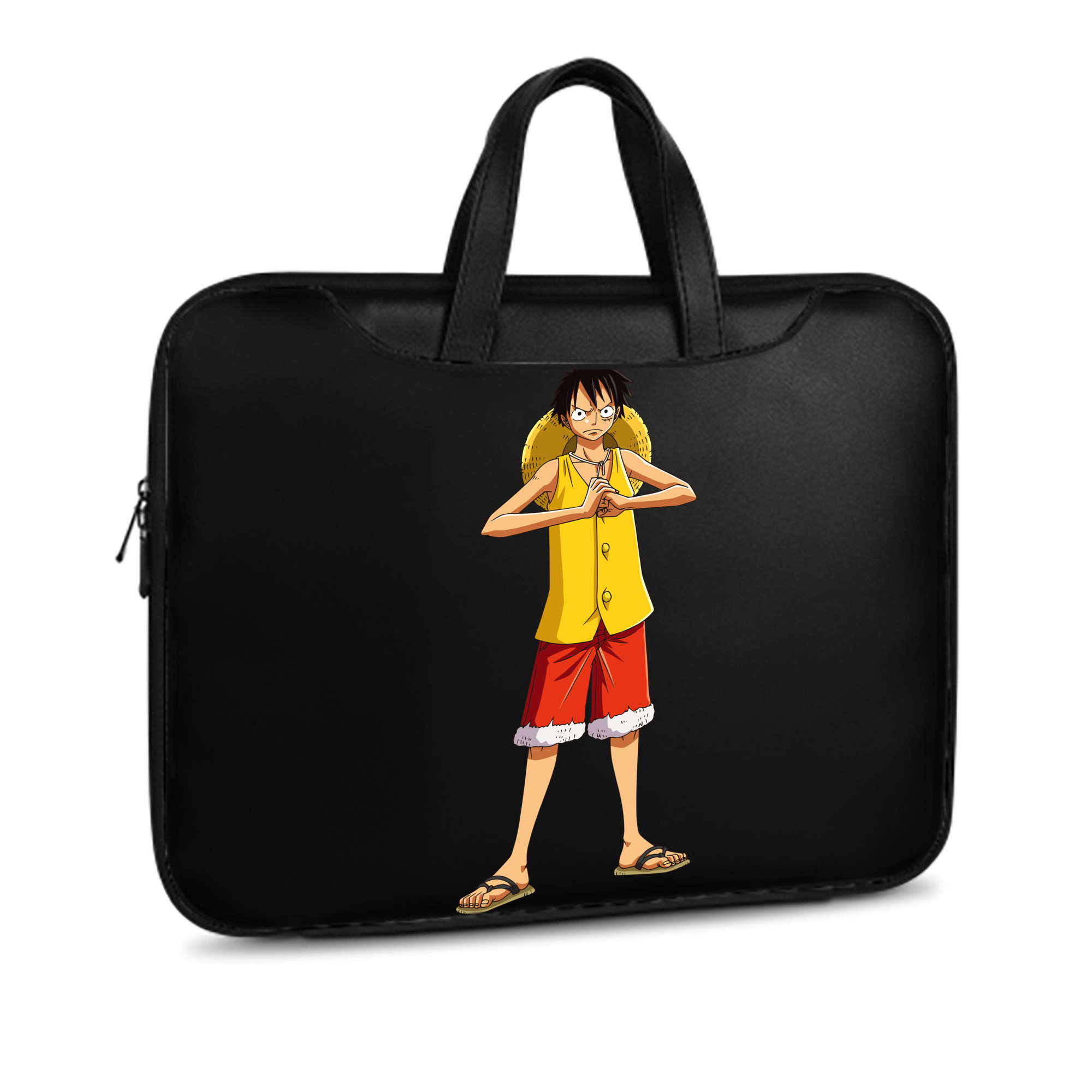 ワンピース モンキー・D・ルフィ ONE PIECE Monkey D. Luffy レザーラップトップバッグ　ノートパソコンケース