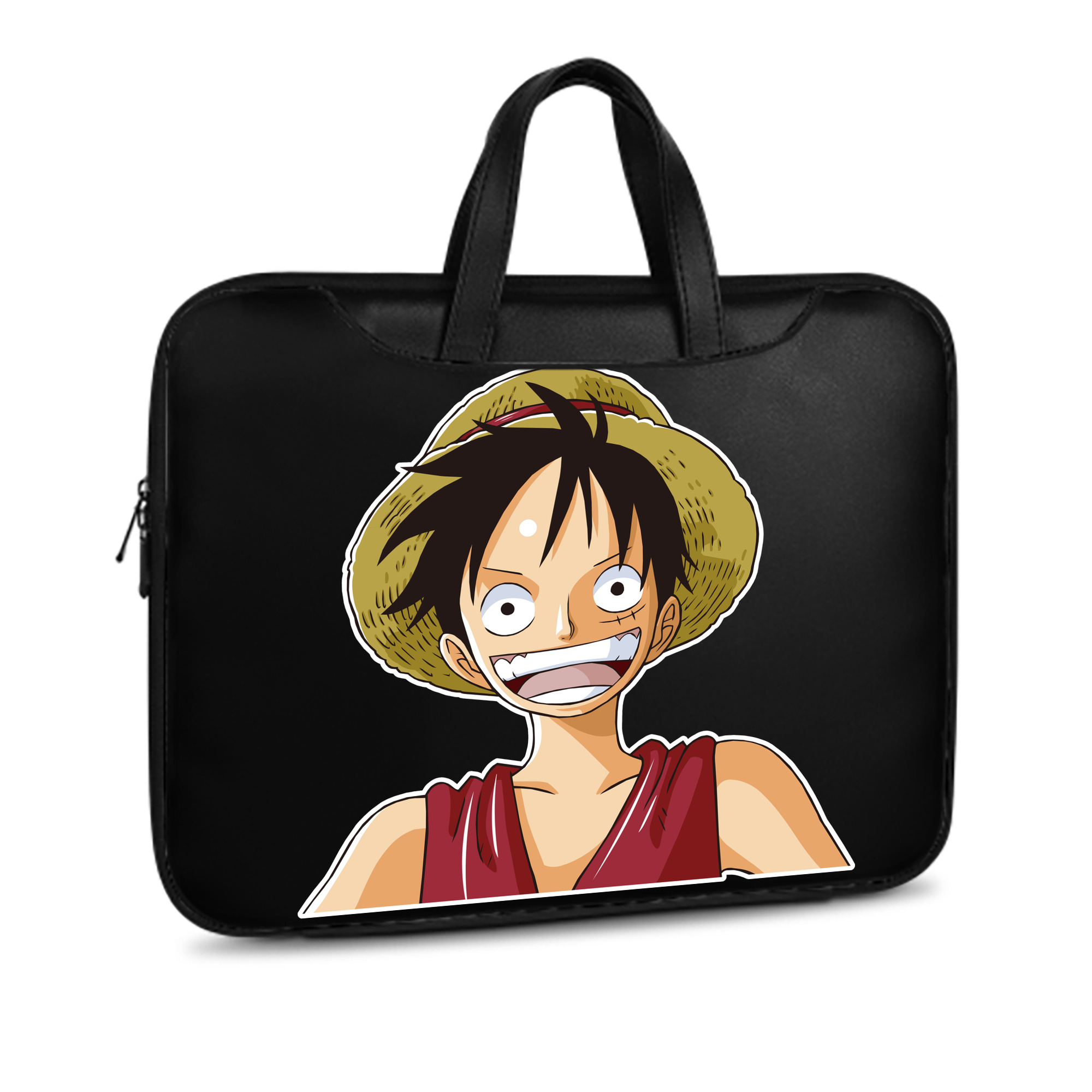 ワンピース モンキー・D・ルフィ ONE PIECE Monkey D. Luffy レザーラップトップバッグ　ノートパソコンケース