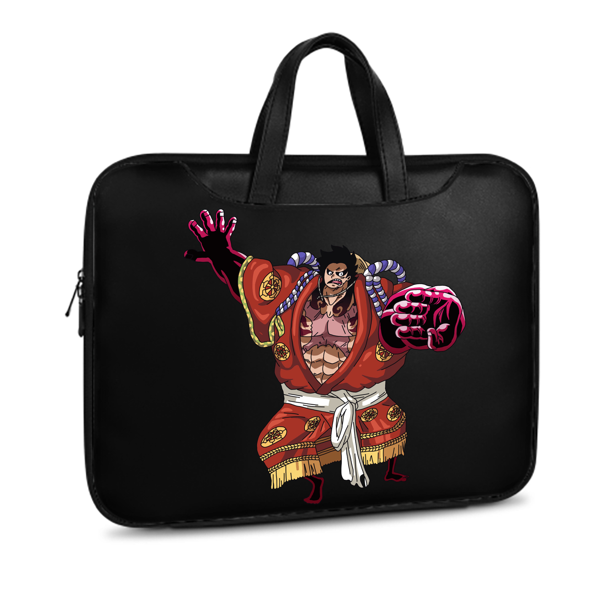 ワンピース モンキー・D・ルフィ ONE PIECE Monkey D. Luffy レザーラップトップバッグ　ノートパソコンケース