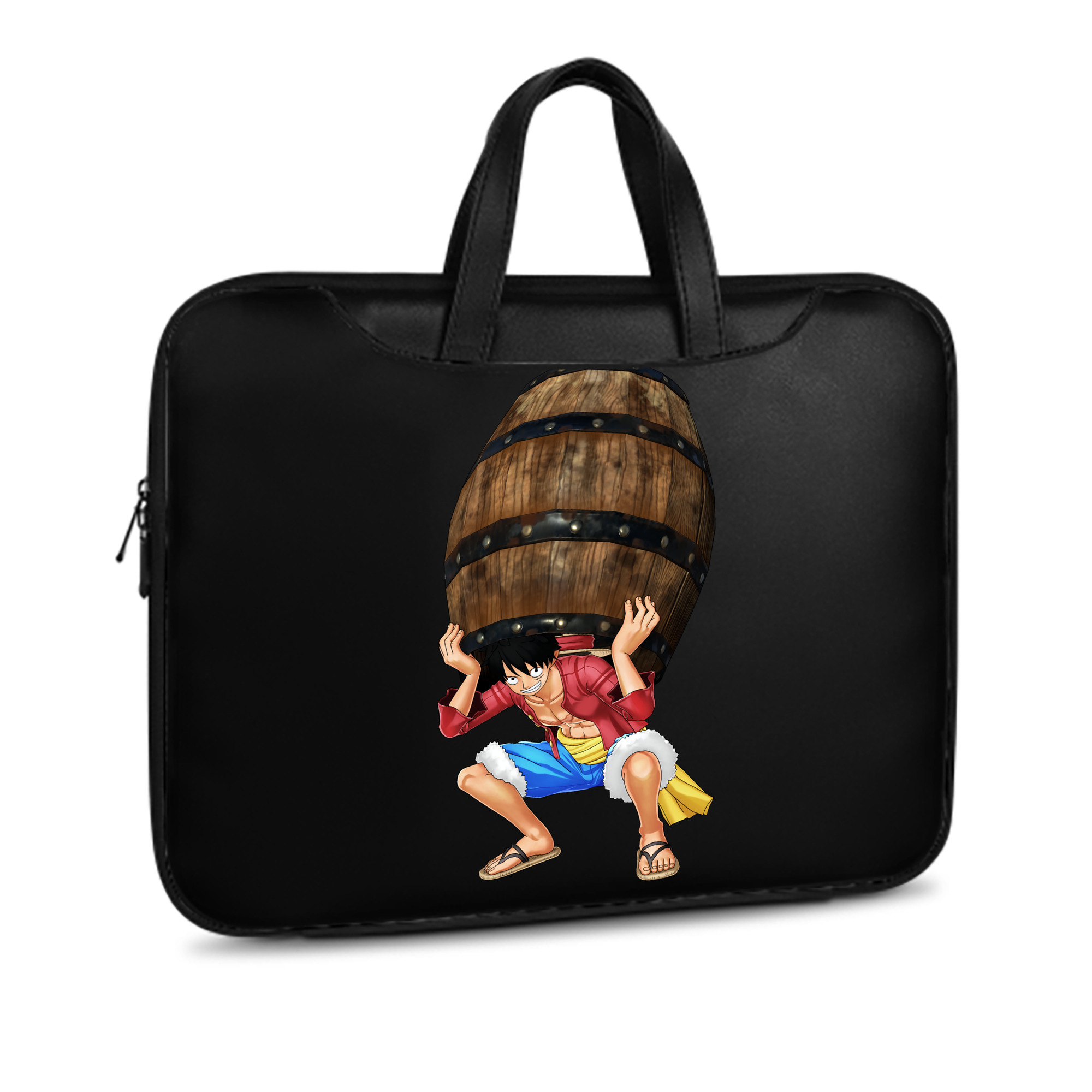 ワンピース モンキー・D・ルフィ ONE PIECE Monkey D. Luffy レザーラップトップバッグ　ノートパソコンケース