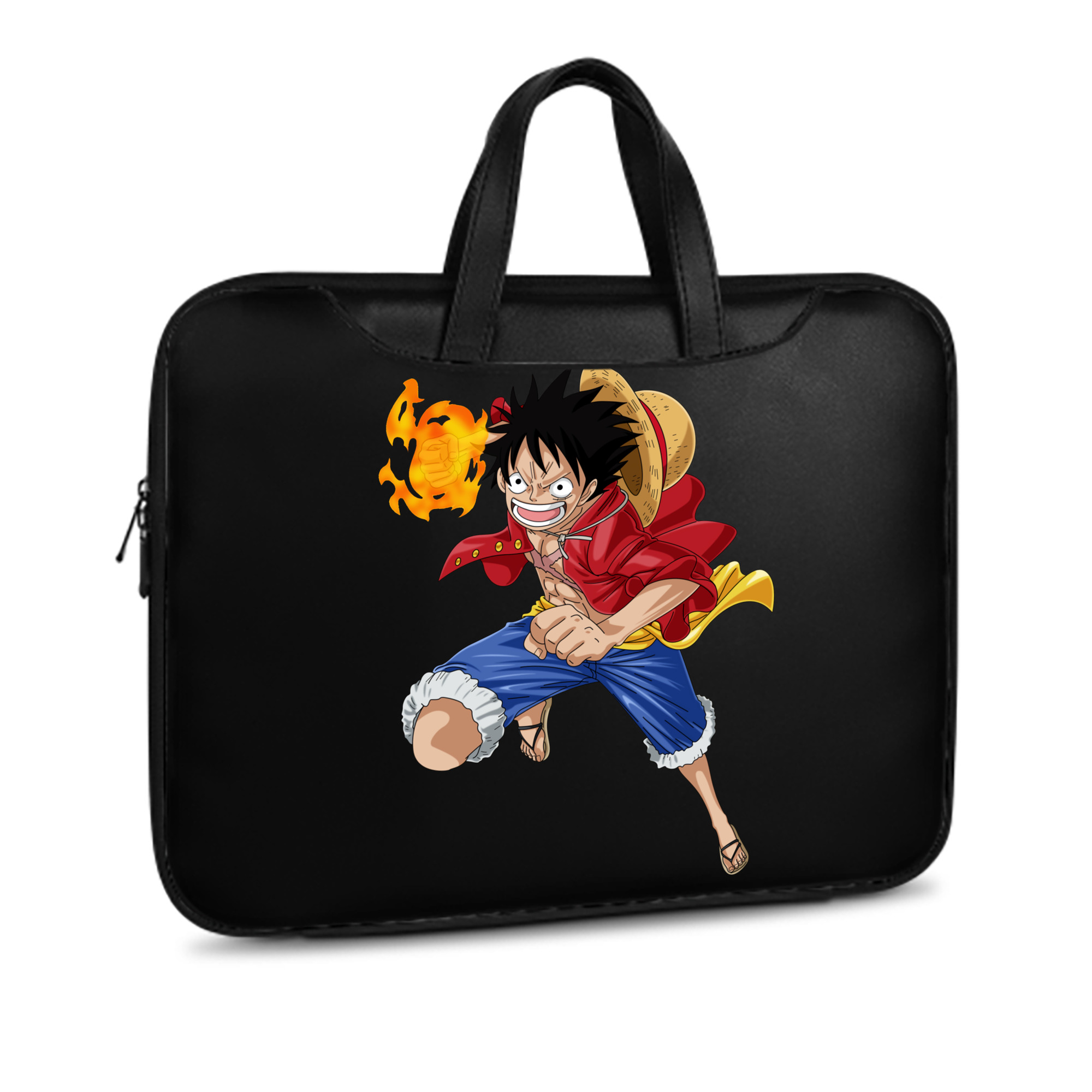 ワンピース モンキー・D・ルフィ ONE PIECE Monkey D. Luffy レザーラップトップバッグ　ノートパソコンケース