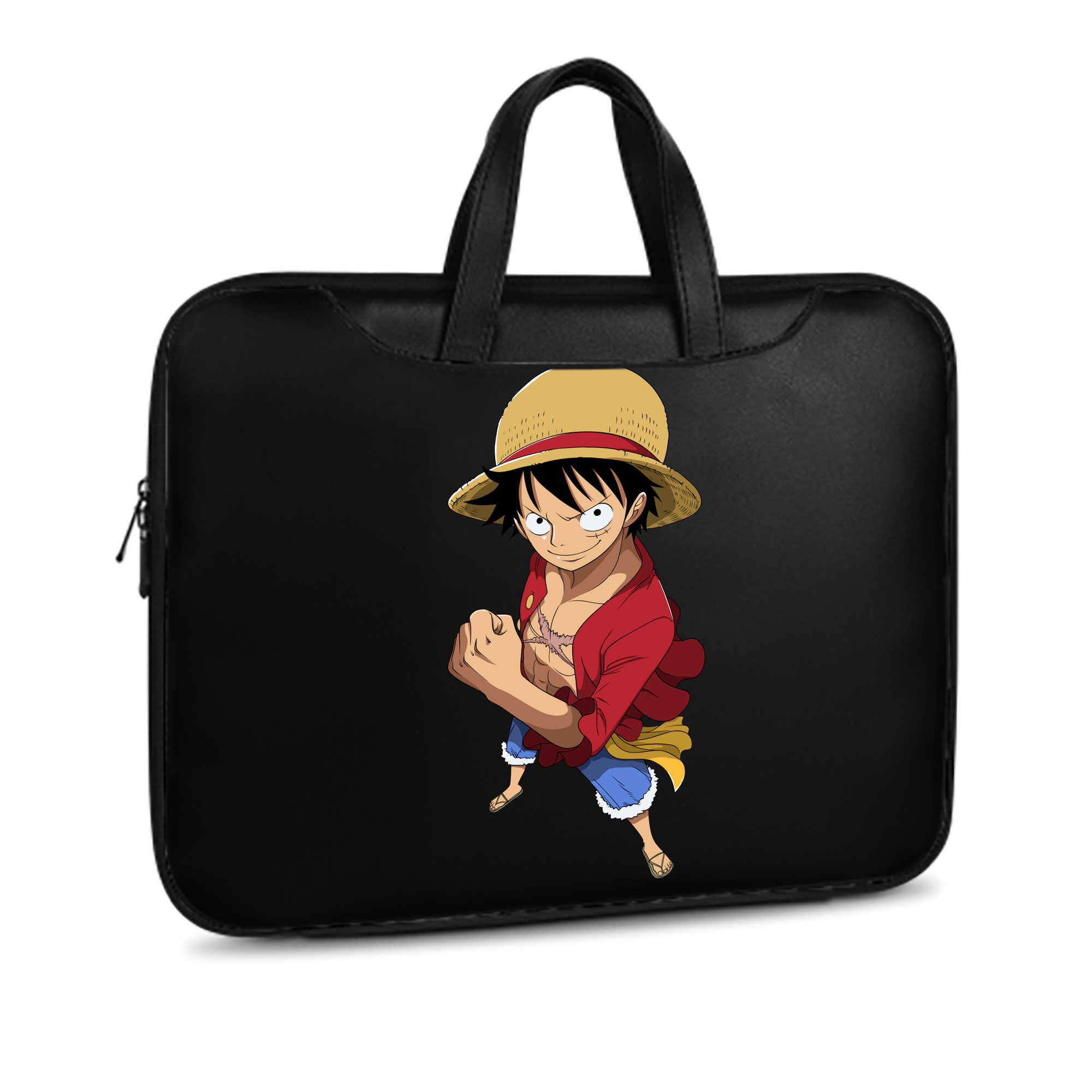 ワンピース モンキー・D・ルフィ ONE PIECE Monkey D. Luffy レザーラップトップバッグ　ノートパソコンケース