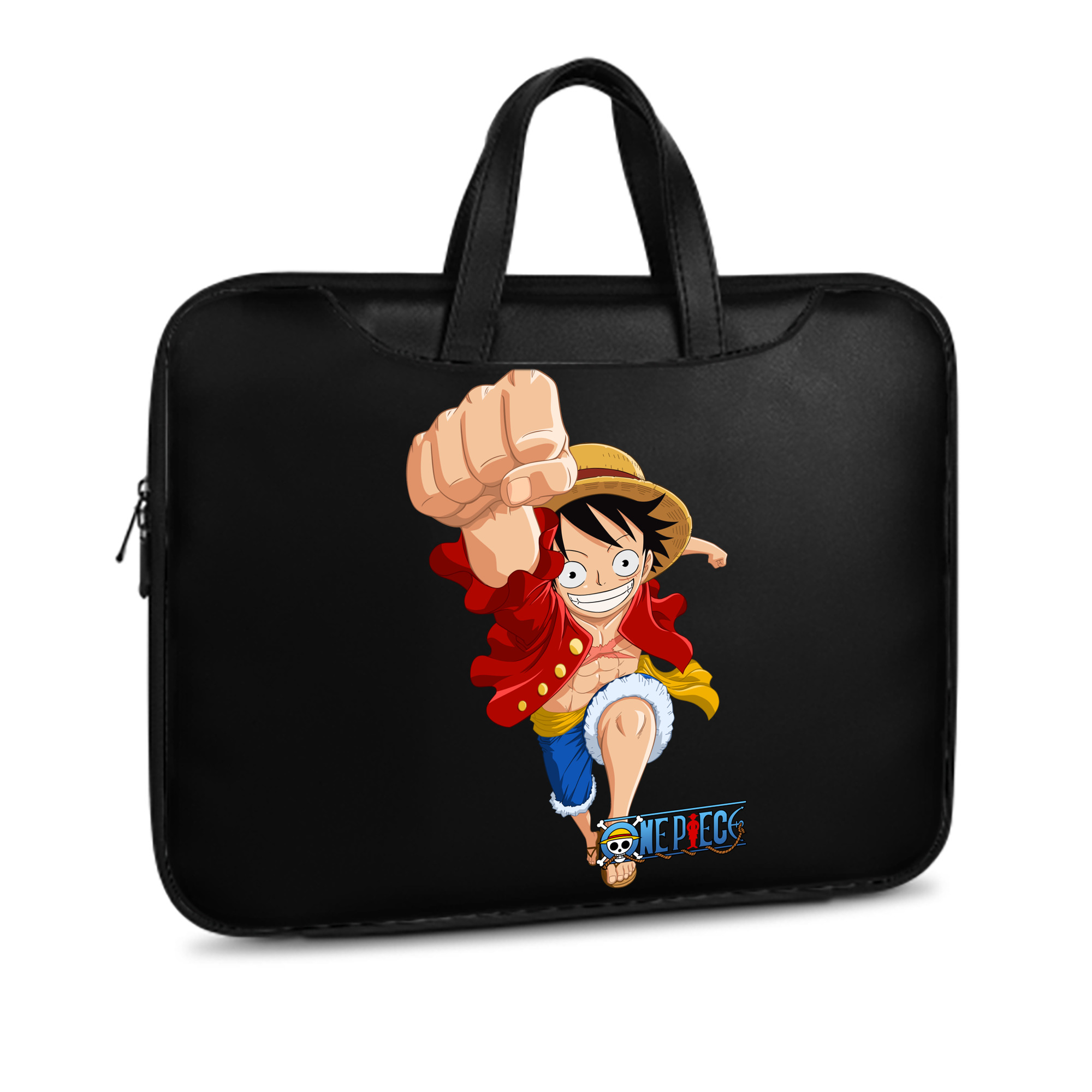 ワンピース モンキー・D・ルフィ ONE PIECE Monkey D. Luffy レザーラップトップバッグ　ノートパソコンケース