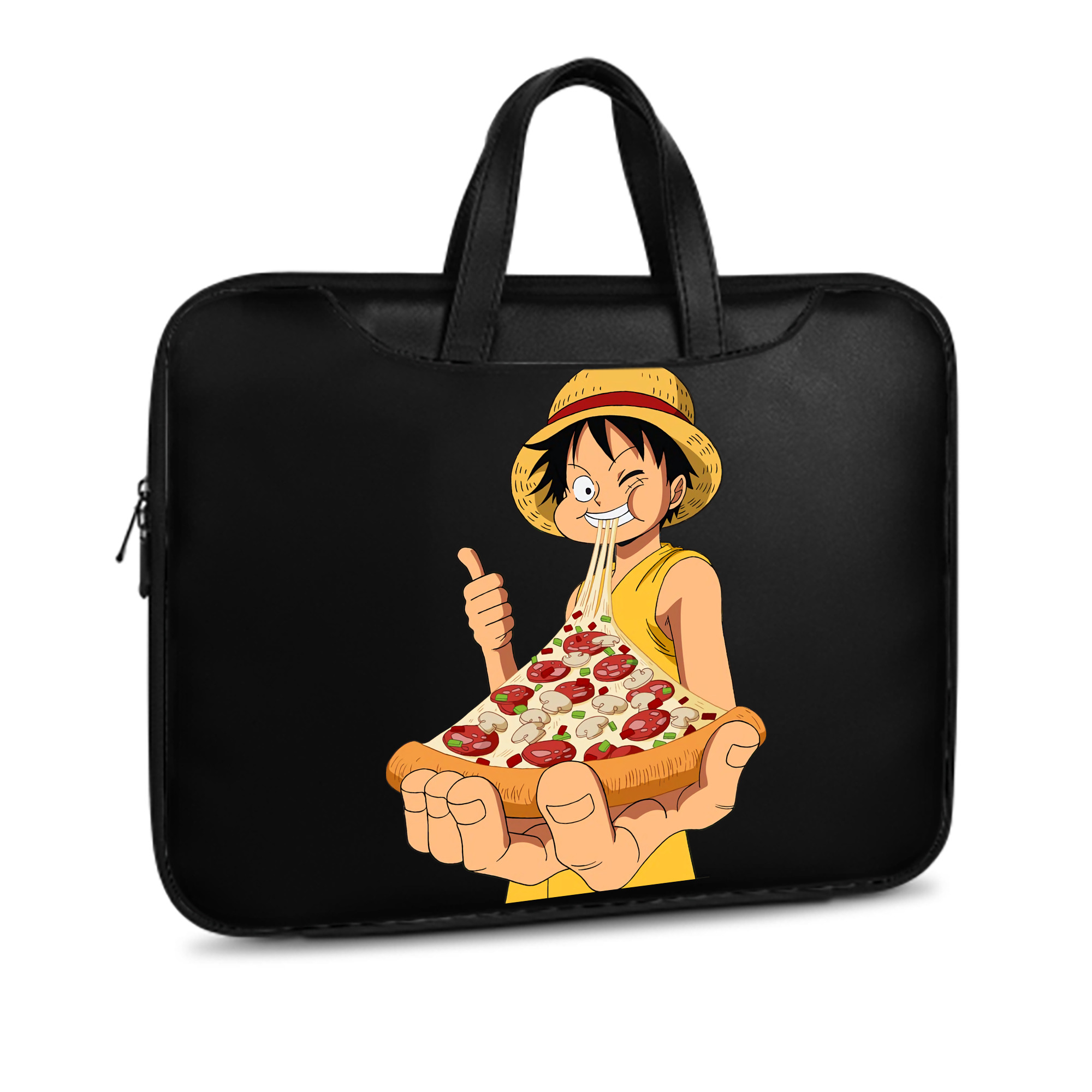 ワンピース モンキー・D・ルフィ ONE PIECE Monkey D. Luffy レザーラップトップバッグ　ノートパソコンケース