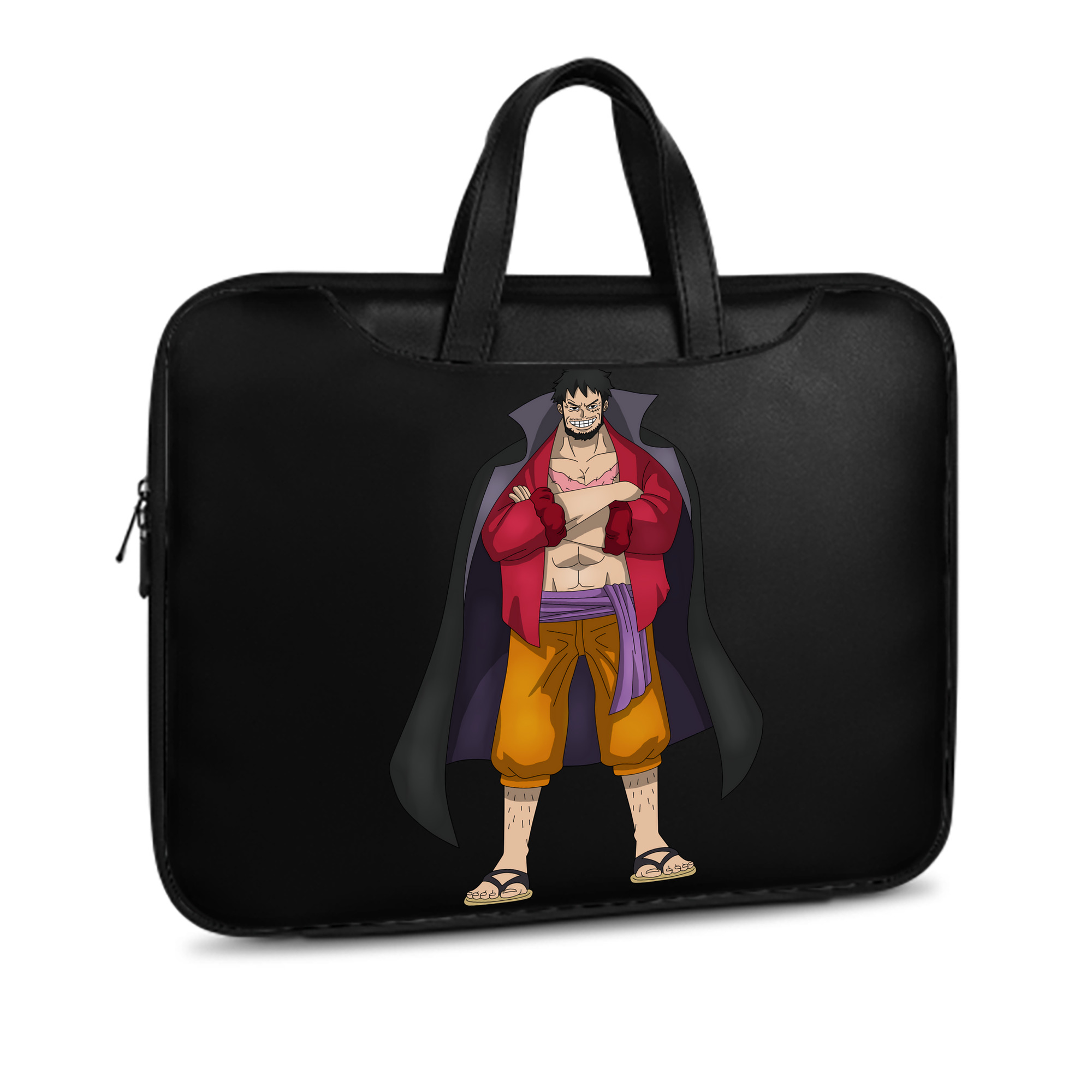 ワンピース モンキー・D・ルフィ ONE PIECE Monkey D. Luffy レザーラップトップバッグ　ノートパソコンケース