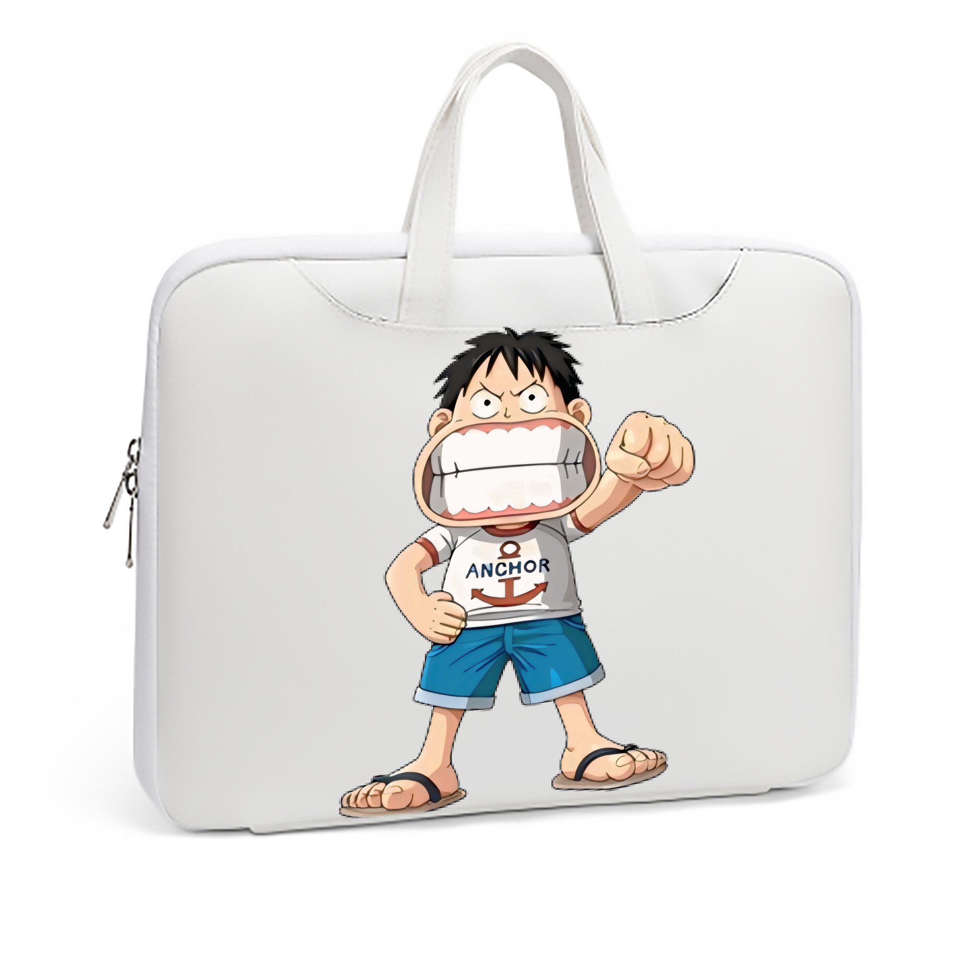 ワンピース モンキー・D・ルフィ ONE PIECE Monkey D. Luffy レザーラップトップバッグ　ノートパソコンケース