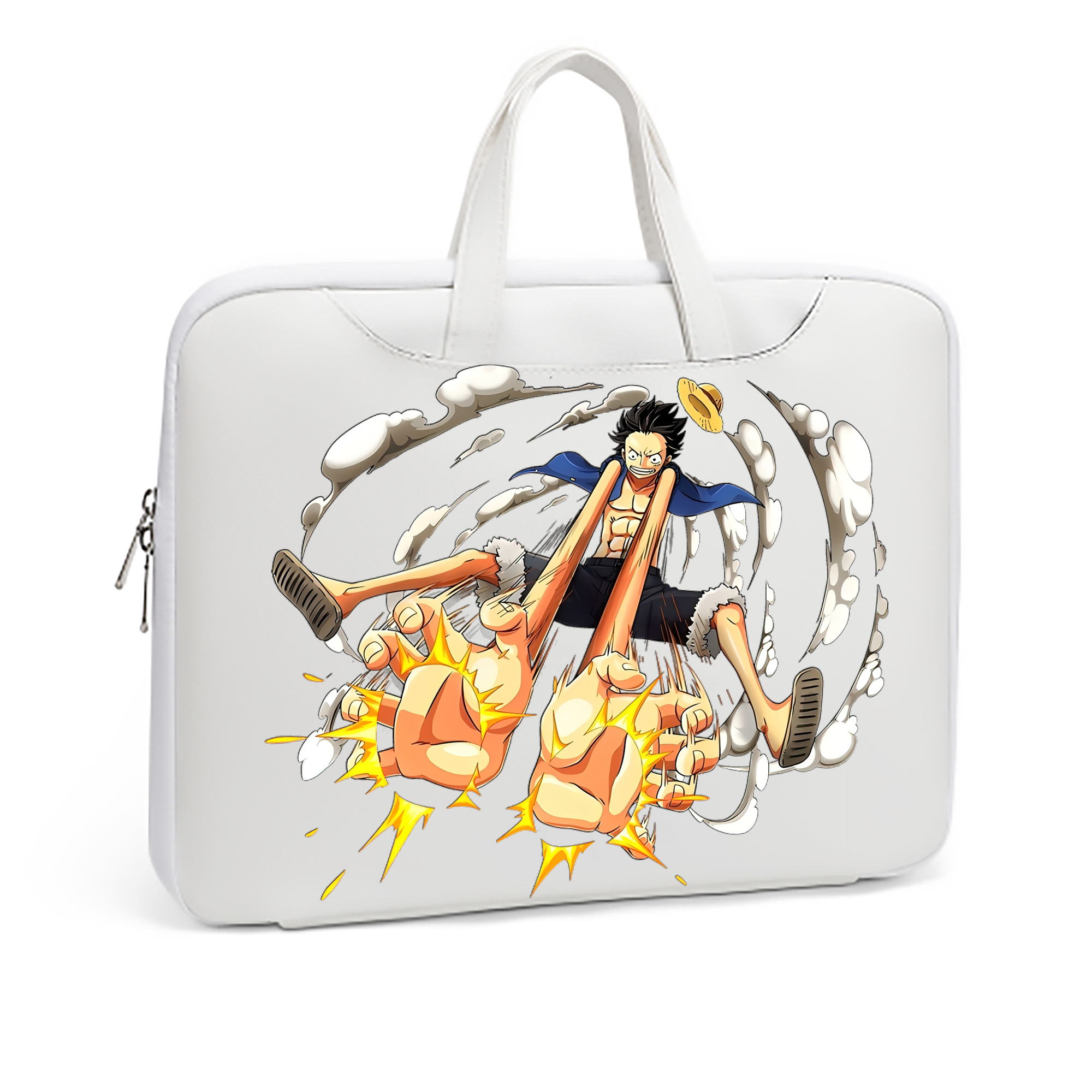 ワンピース モンキー・D・ルフィ ONE PIECE Monkey D. Luffy レザーラップトップバッグ　ノートパソコンケース