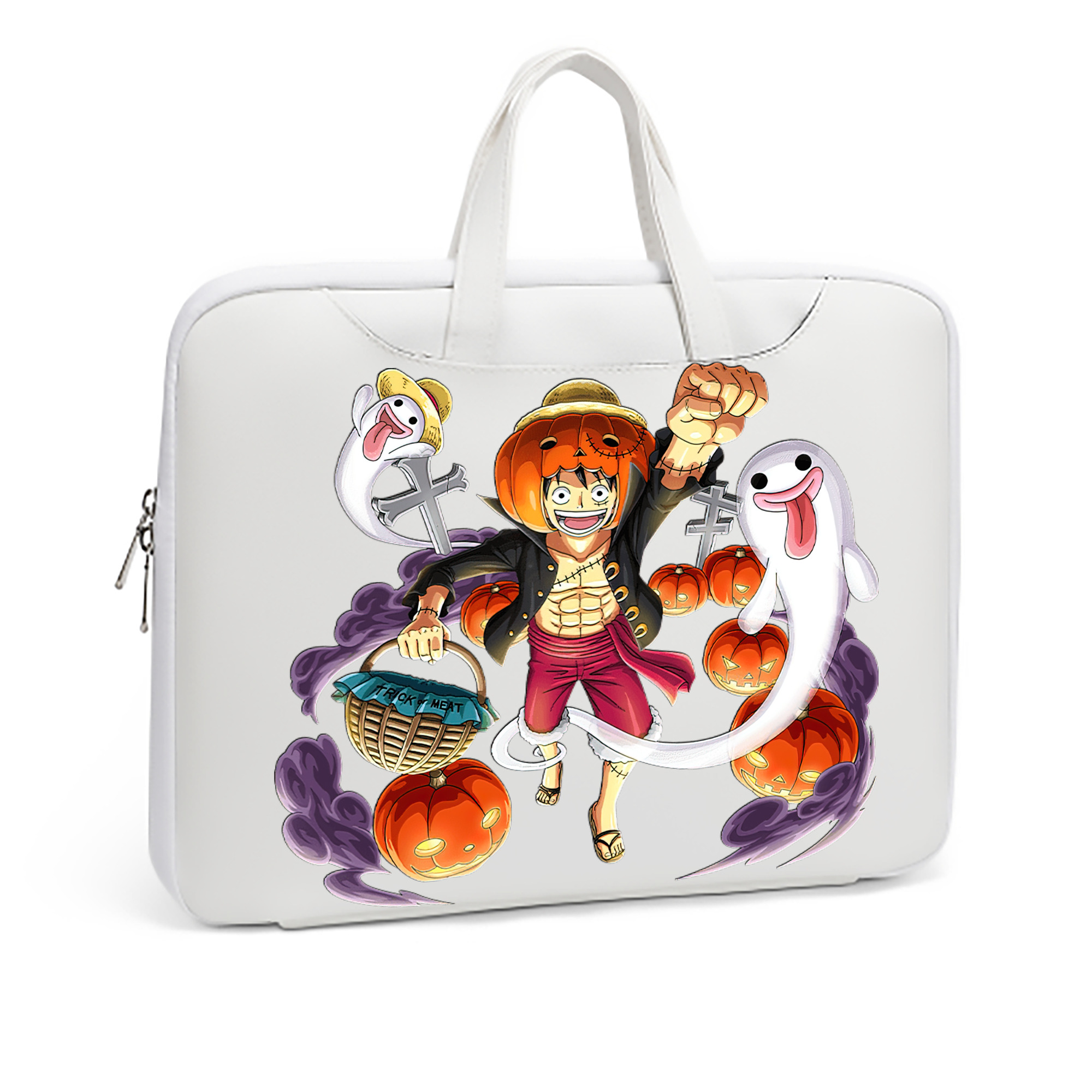 ワンピース モンキー・D・ルフィ ONE PIECE Monkey D. Luffy レザーラップトップバッグ　ノートパソコンケース