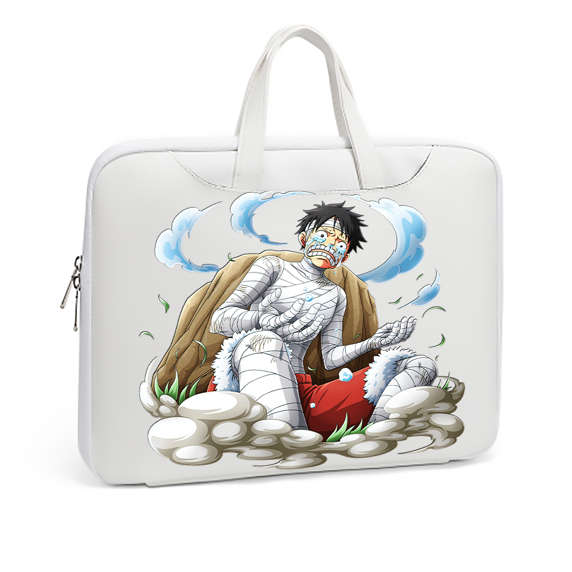 ワンピース モンキー・D・ルフィ ONE PIECE Monkey D. Luffy レザーラップトップバッグ　ノートパソコンケース