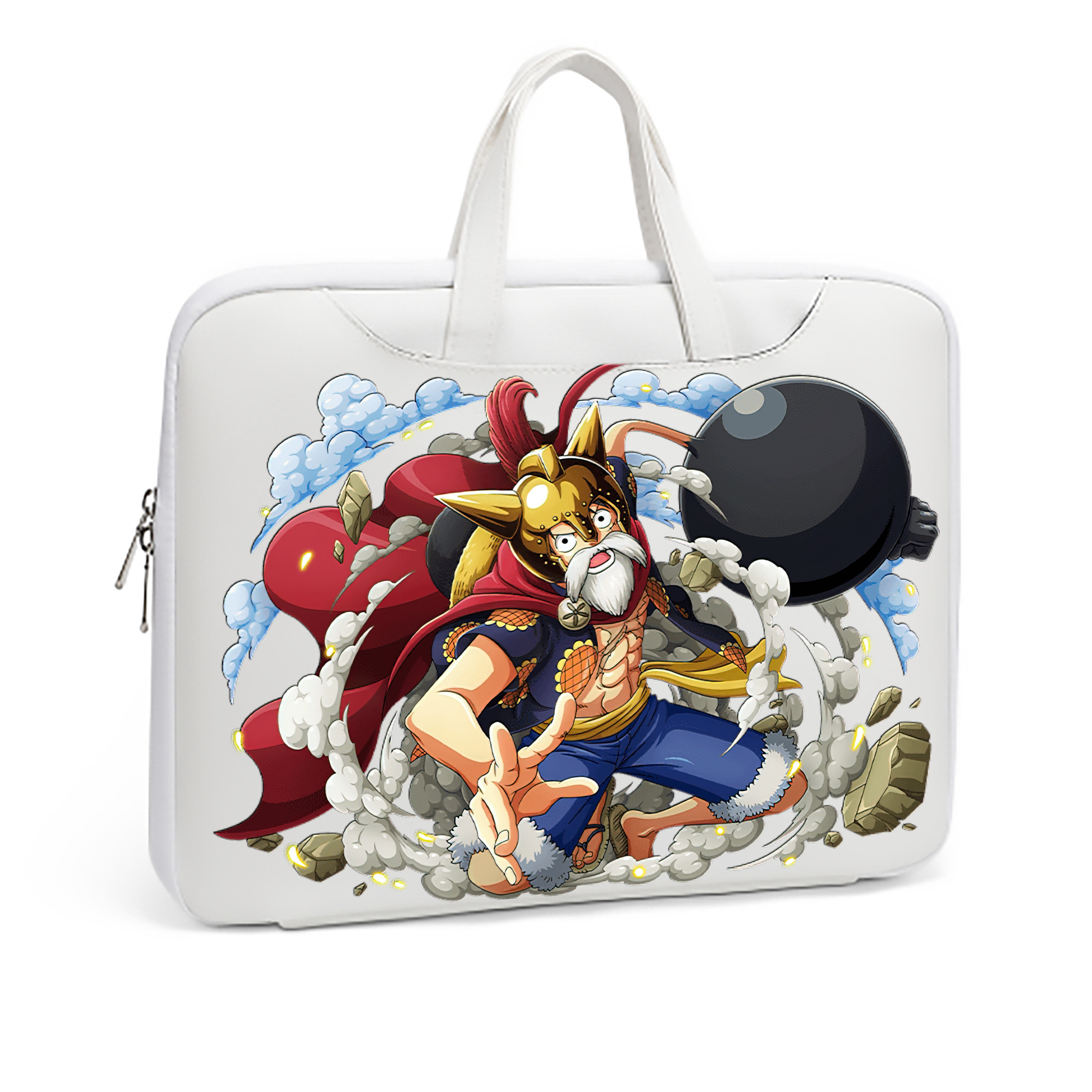ワンピース モンキー・D・ルフィ ONE PIECE Monkey D. Luffy レザーラップトップバッグ　ノートパソコンケース
