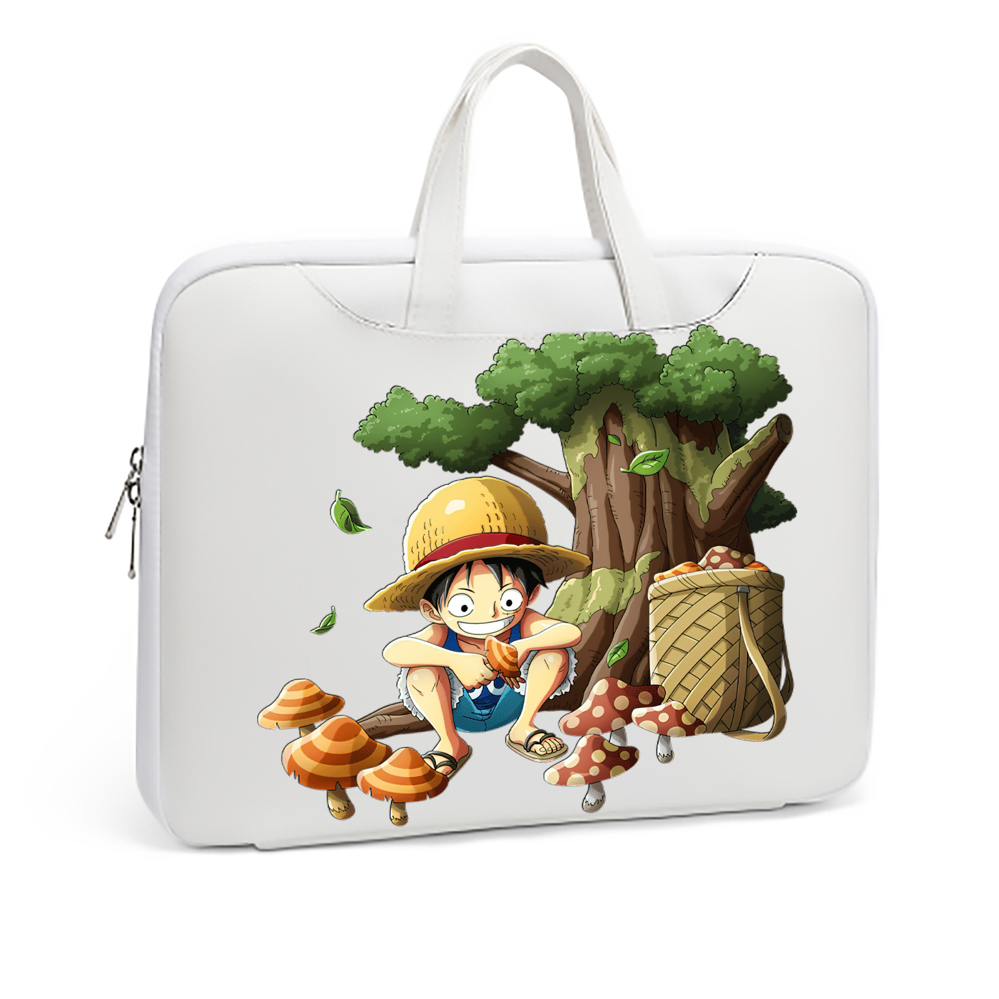 ワンピース モンキー・D・ルフィ ONE PIECE Monkey D. Luffy レザーラップトップバッグ　ノートパソコンケース