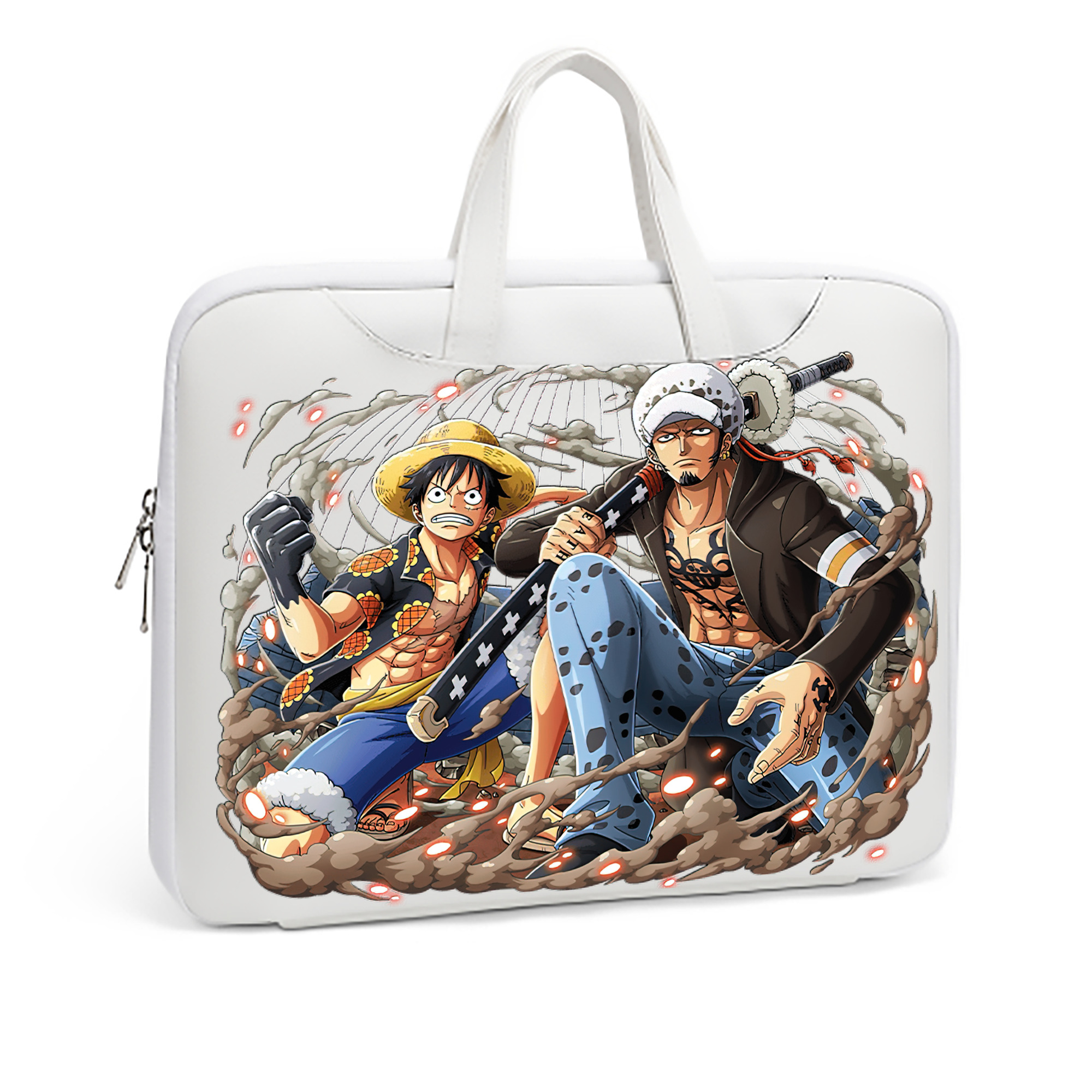 ワンピース モンキー・D・ルフィ ONE PIECE Monkey D. Luffy レザーラップトップバッグ　ノートパソコンケース