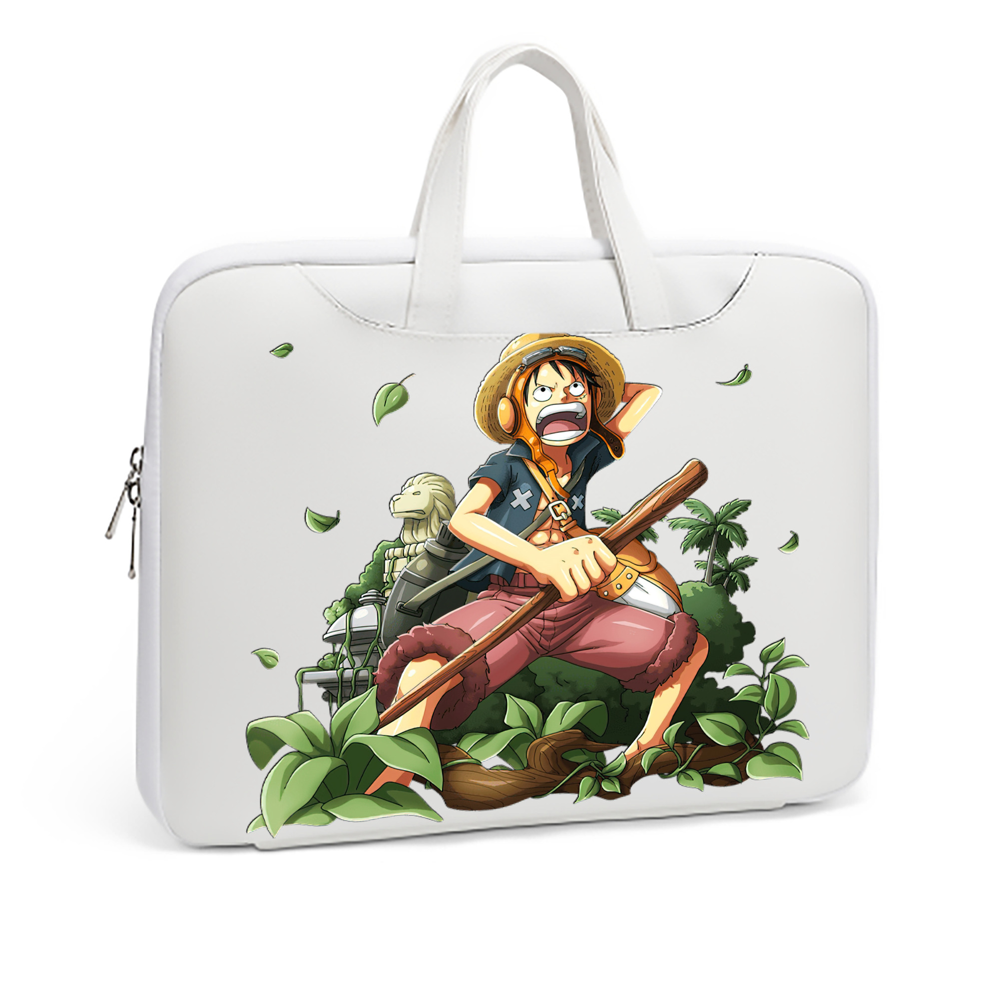 ワンピース モンキー・D・ルフィ ONE PIECE Monkey D. Luffy レザーラップトップバッグ　ノートパソコンケース