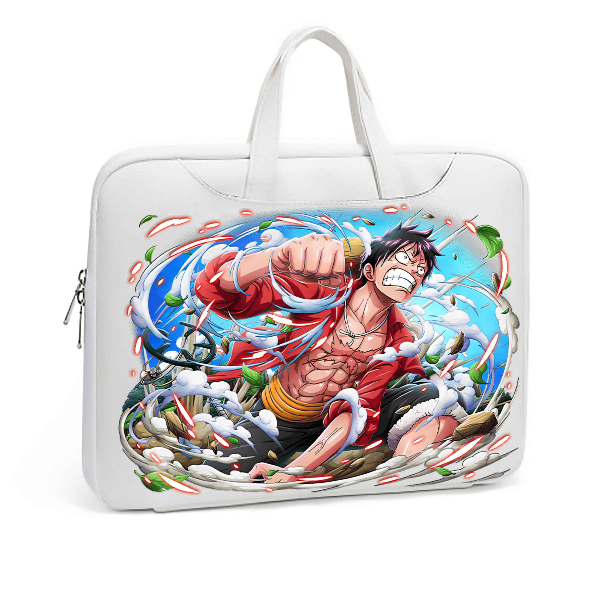 ワンピース モンキー・D・ルフィ ONE PIECE Monkey D. Luffy レザーラップトップバッグ　ノートパソコンケース