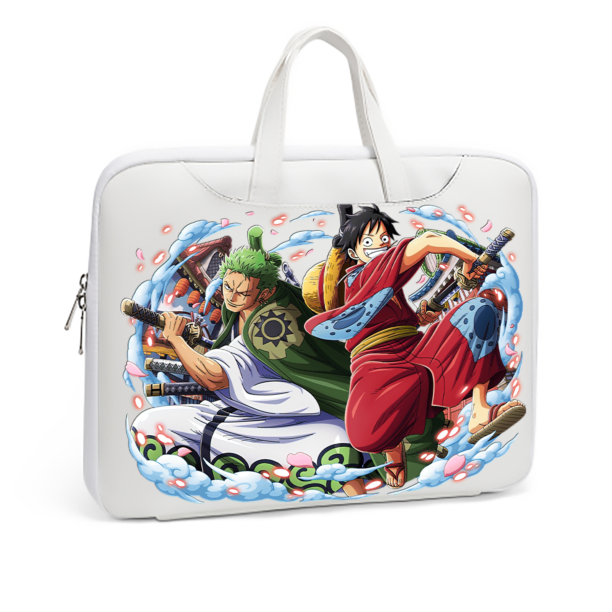 ワンピース モンキー・D・ルフィ ONE PIECE Monkey D. Luffy レザーラップトップバッグ　ノートパソコンケース