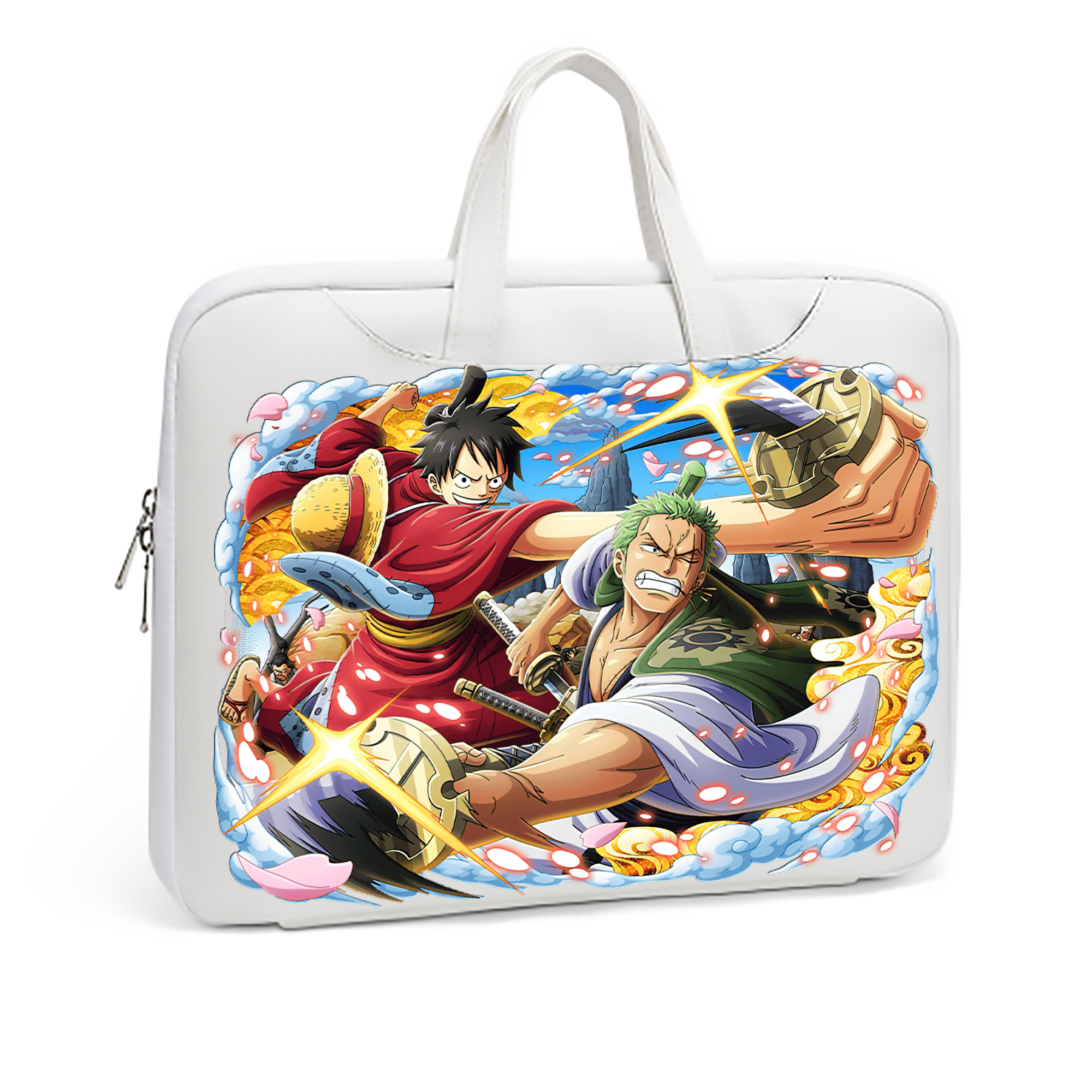 ワンピース モンキー・D・ルフィ ONE PIECE Monkey D. Luffy レザーラップトップバッグ　ノートパソコンケース