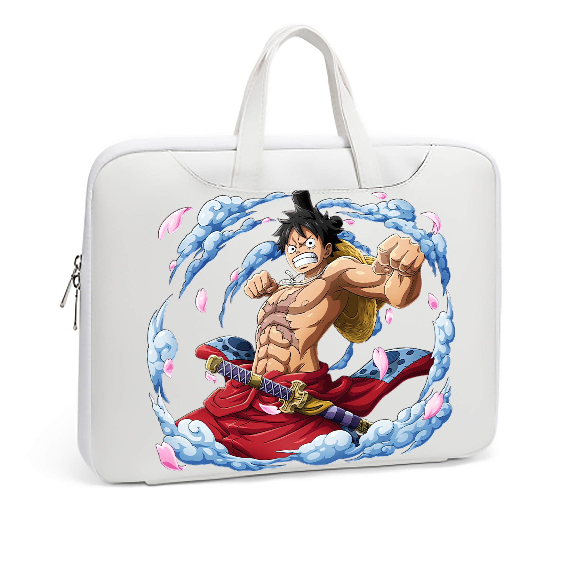 ワンピース モンキー・D・ルフィ ONE PIECE Monkey D. Luffy レザーラップトップバッグ　ノートパソコンケース