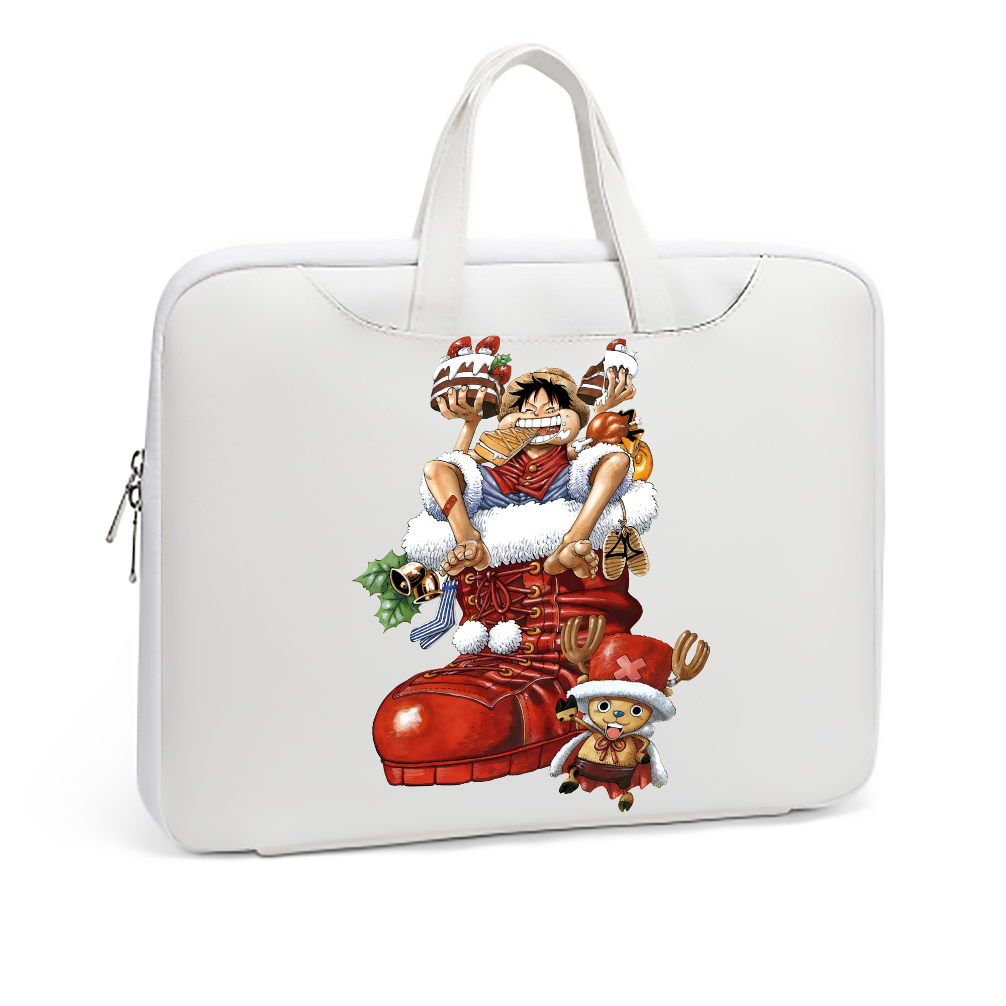 ワンピース モンキー・D・ルフィ ONE PIECE Monkey D. Luffy レザーラップトップバッグ　ノートパソコンケース