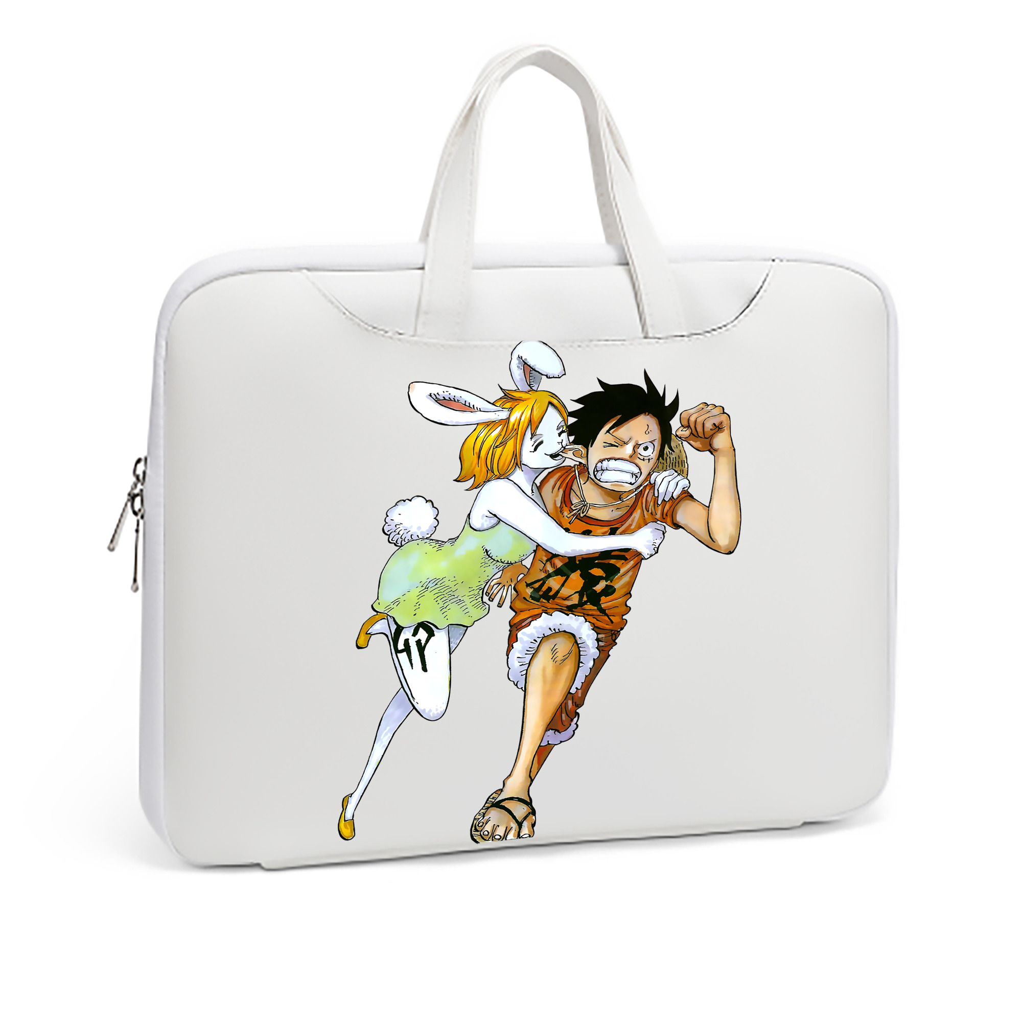 ワンピース モンキー・D・ルフィ ONE PIECE Monkey D. Luffy レザーラップトップバッグ　ノートパソコンケース
