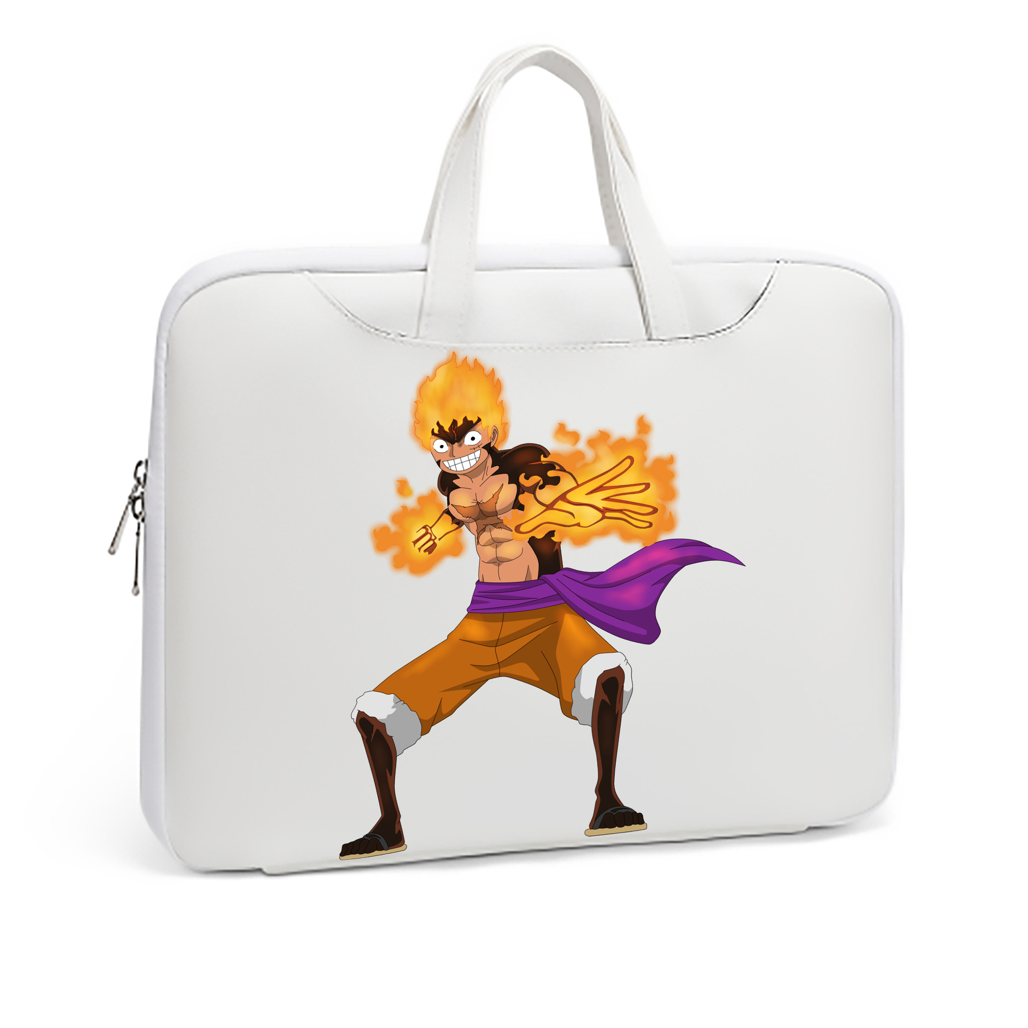 （画像用） ワンピース モンキー・D・ルフィ ONE PIECE Monkey D. Luffy レザーラップトップバッグ　ノートパソコンケース