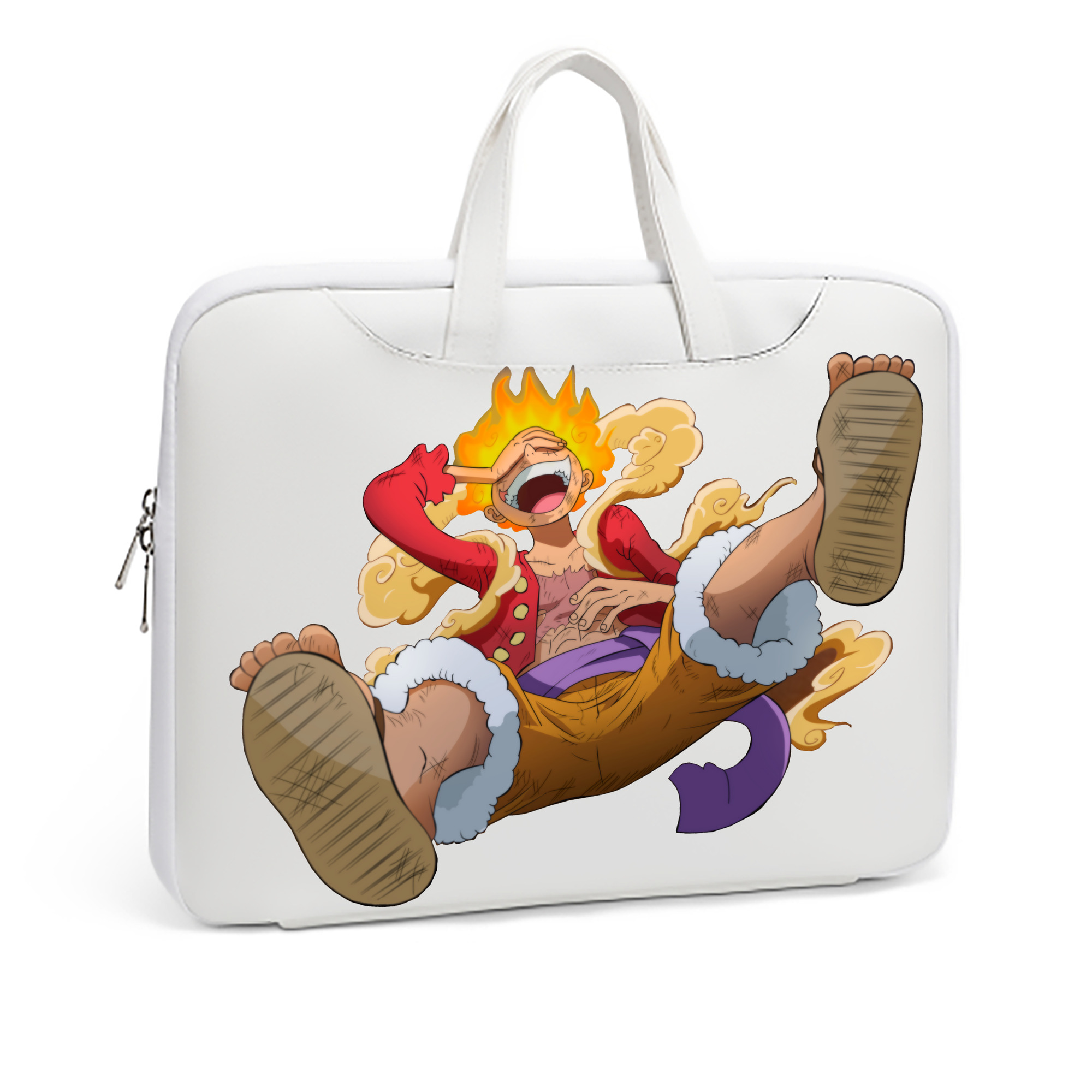 ワンピース モンキー・D・ルフィ ONE PIECE Monkey D. Luffy レザーラップトップバッグ　ノートパソコンケース