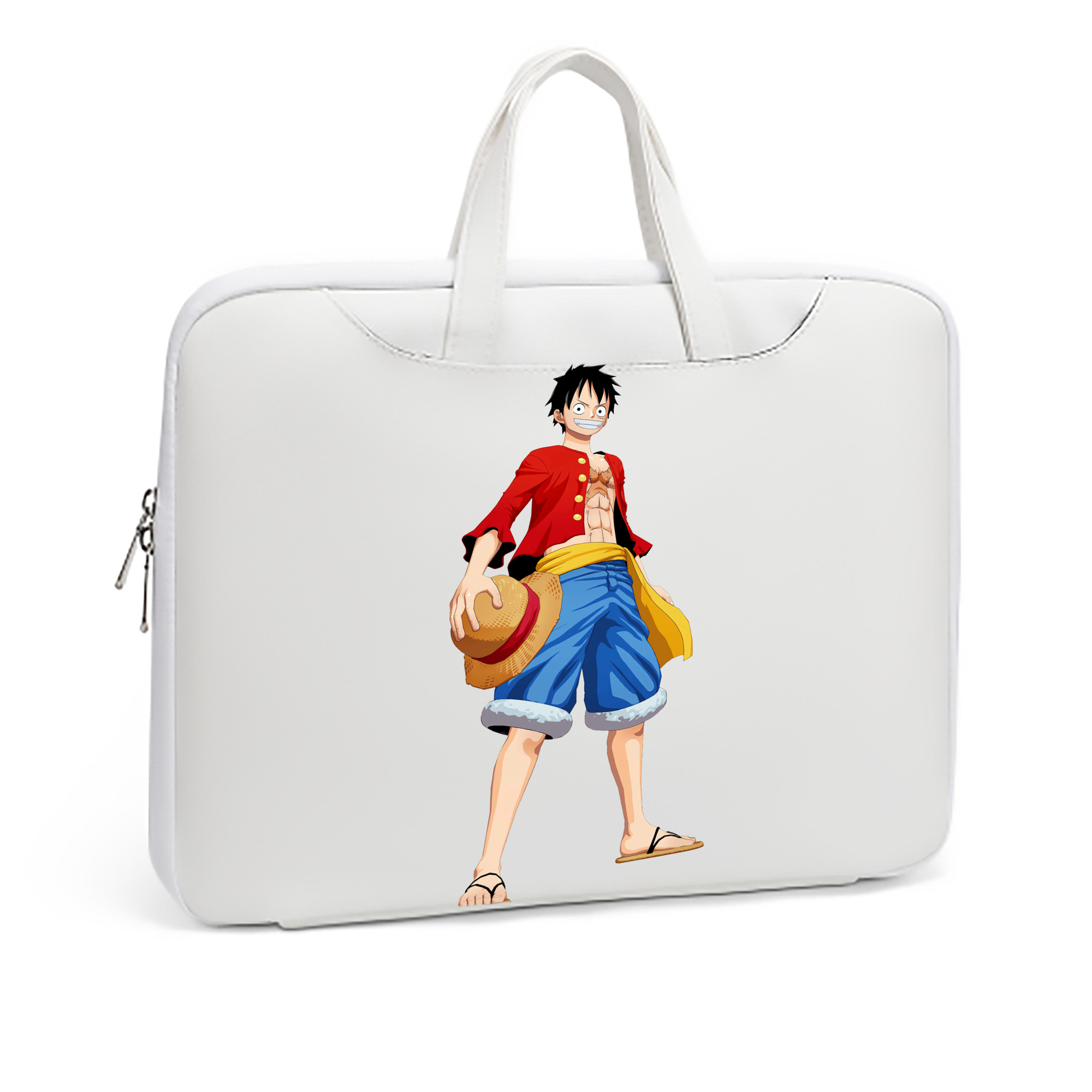 ワンピース モンキー・D・ルフィ ONE PIECE Monkey D. Luffy レザーラップトップバッグ　ノートパソコンケース